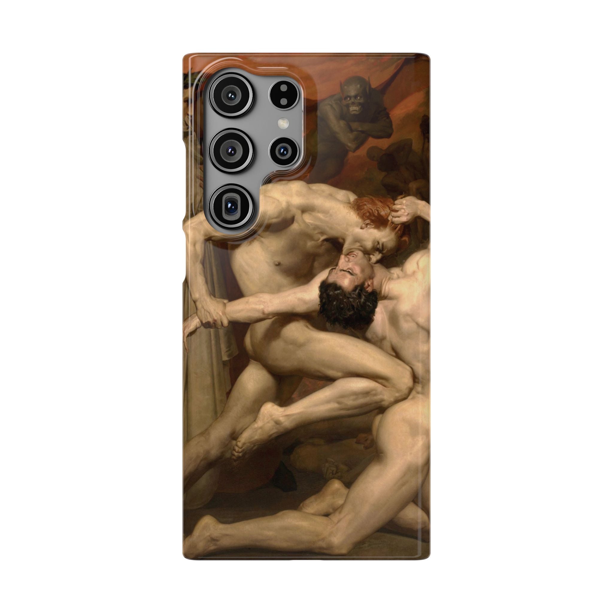 Dante and Virgile by William Bouguereau - Samsung Slim Case