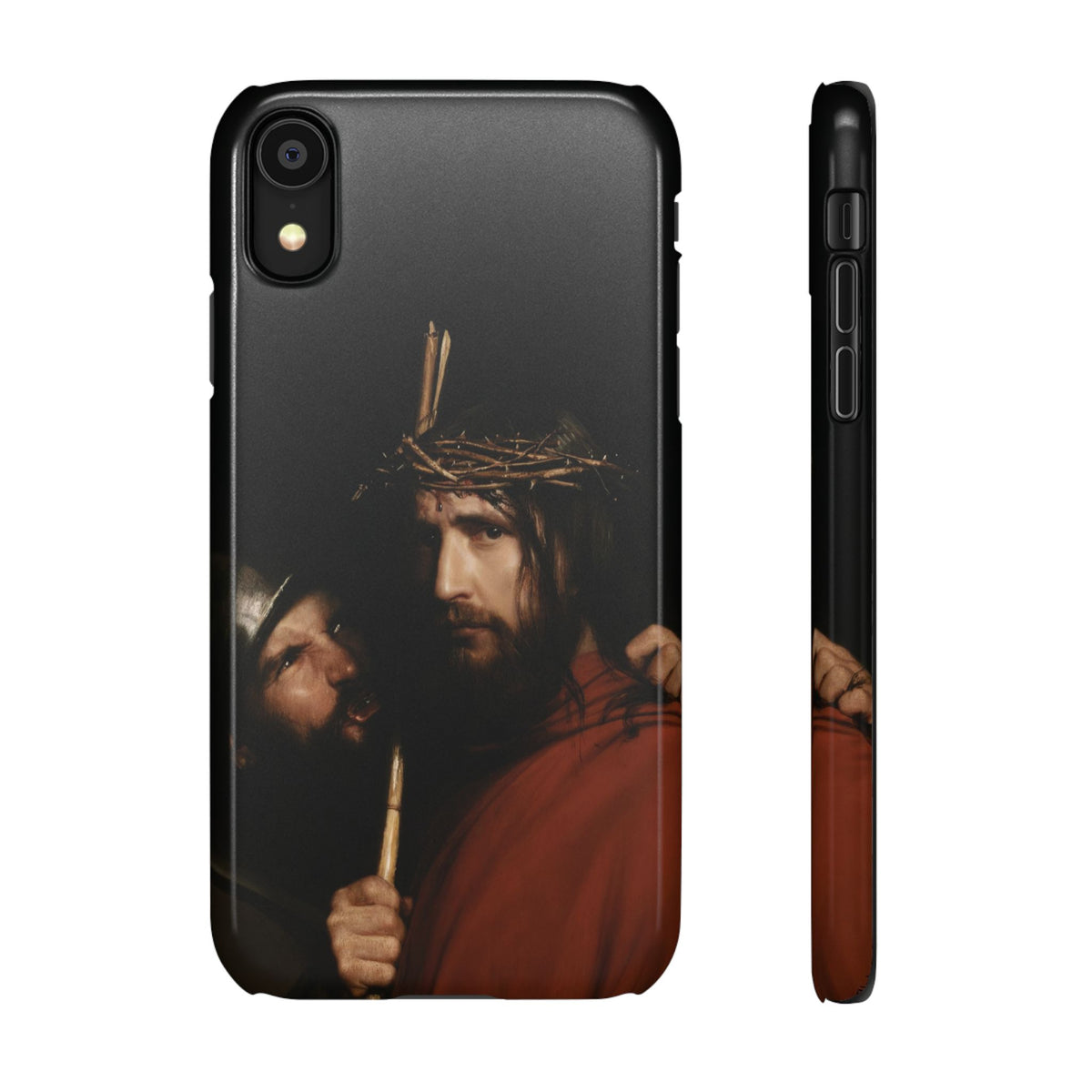 The Mocking of Christ by Carl Bloch - iPhone Slim Case