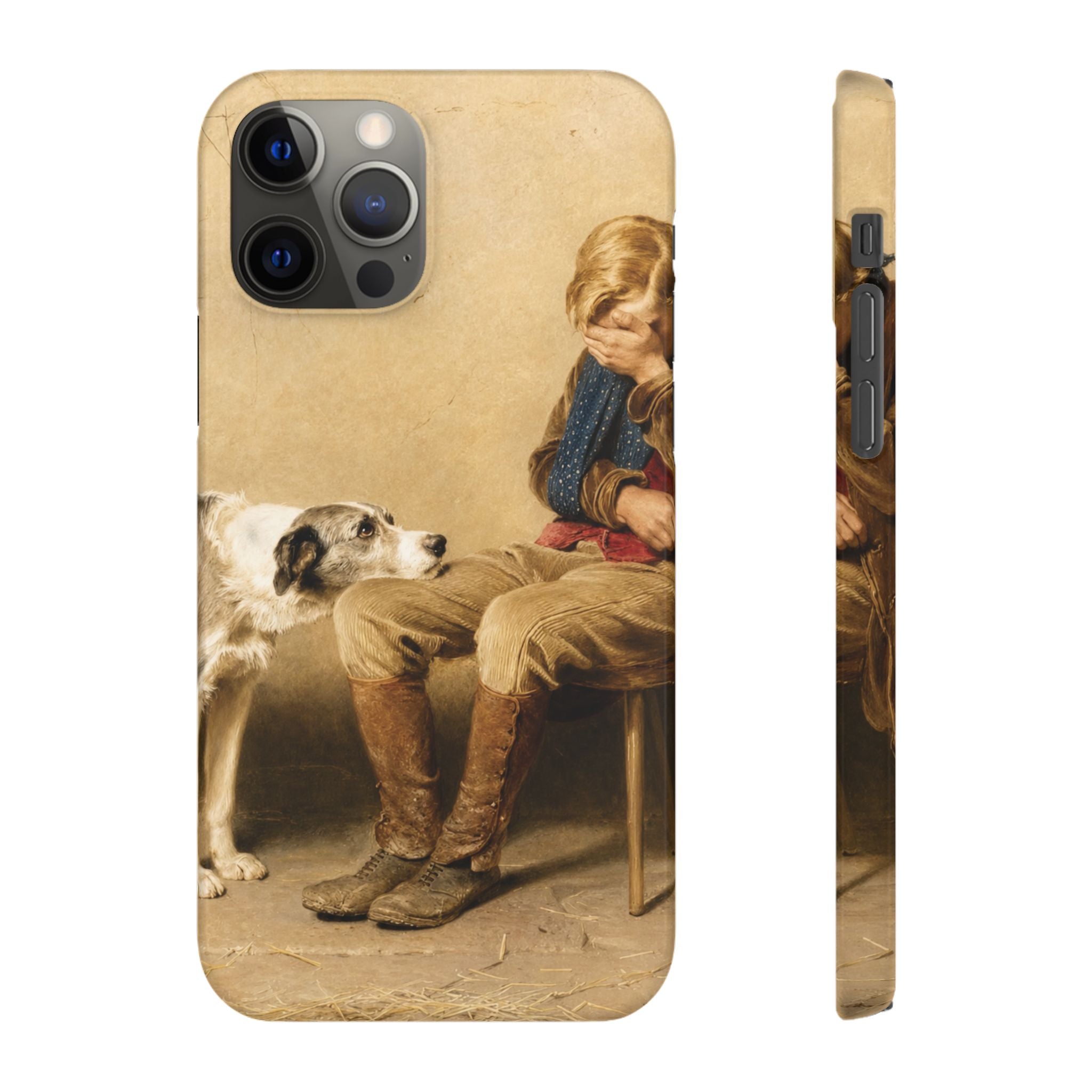 Fidelity by Briton Riviere - iPhone Slim Case