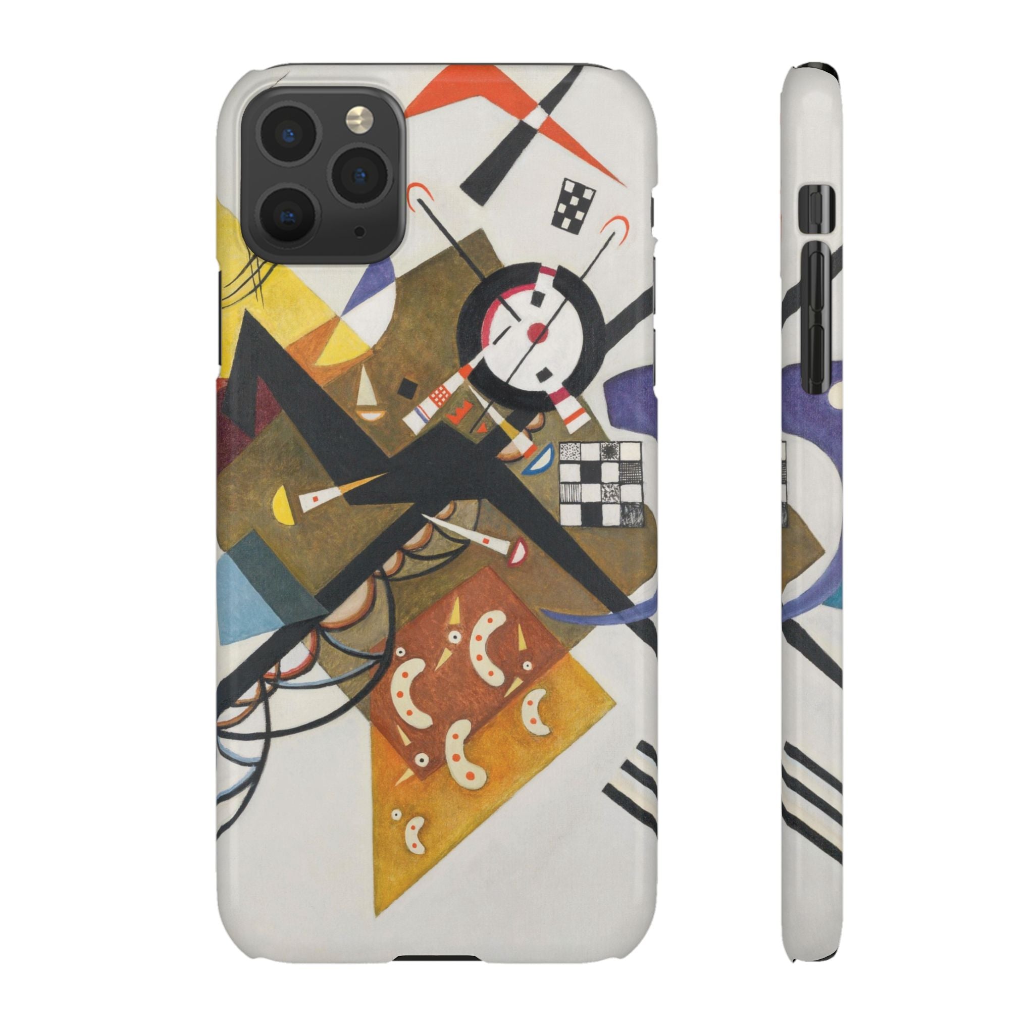 On White II by Vasily Kandinsky - iPhone Slim Case