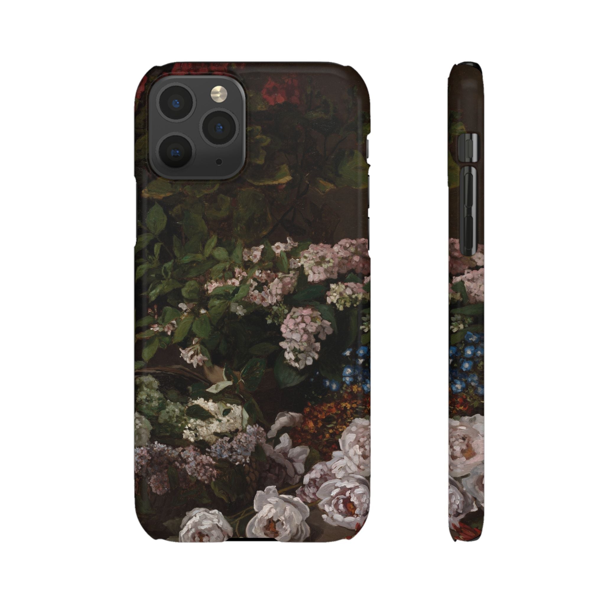 Spring Flowers by Claude Monet - iPhone Slim Case