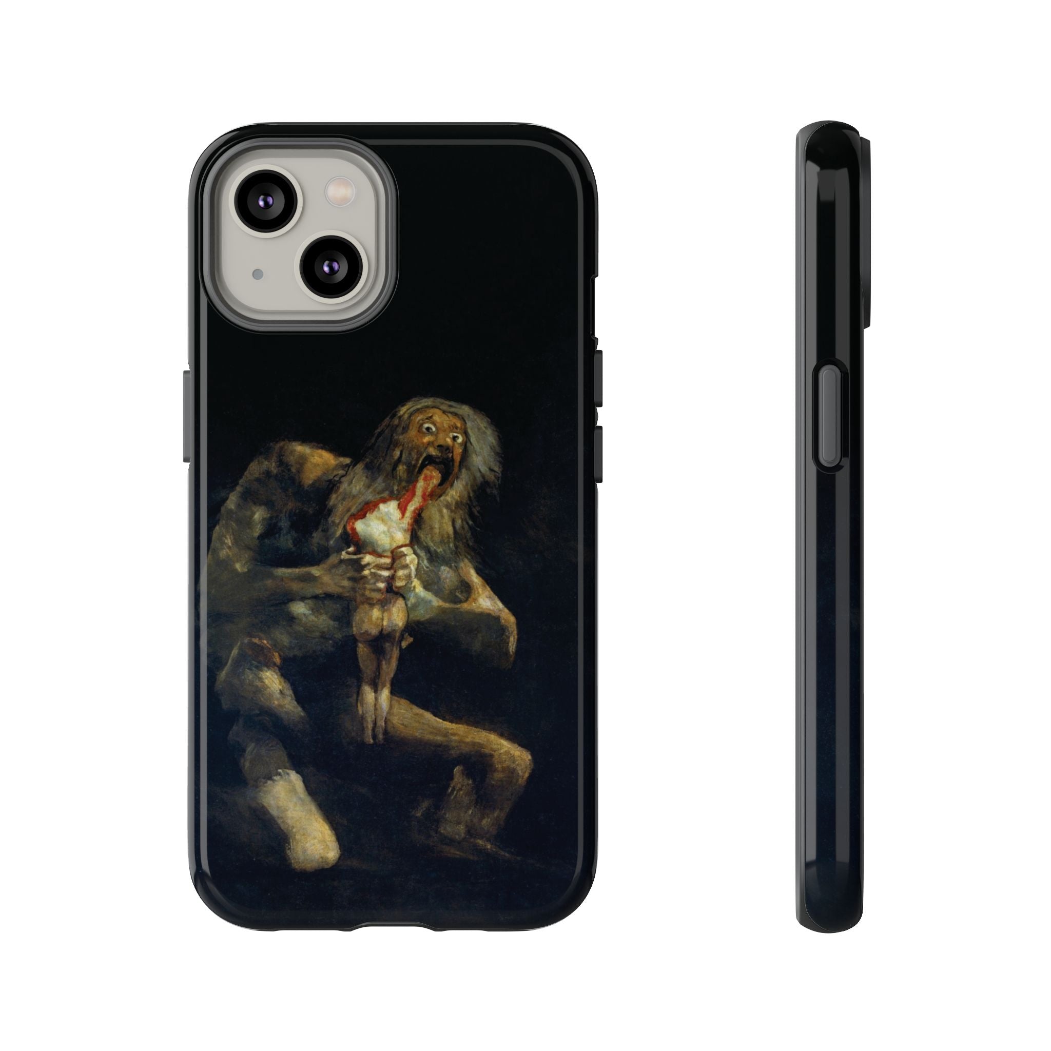 Saturn Devouring His Son by Goya - iPhone Tough Case