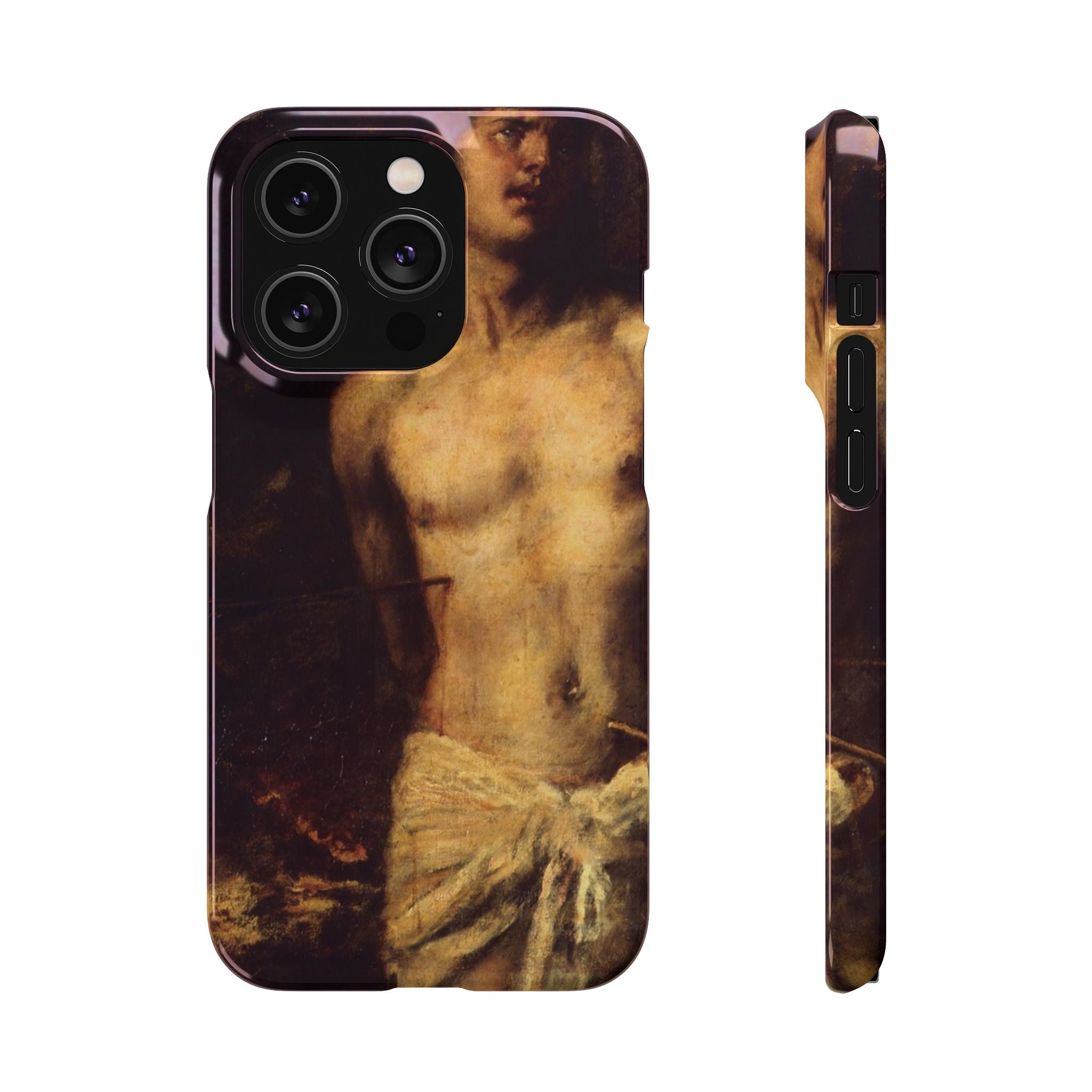 Saint Sebastian by Titian - iPhone Slim Case