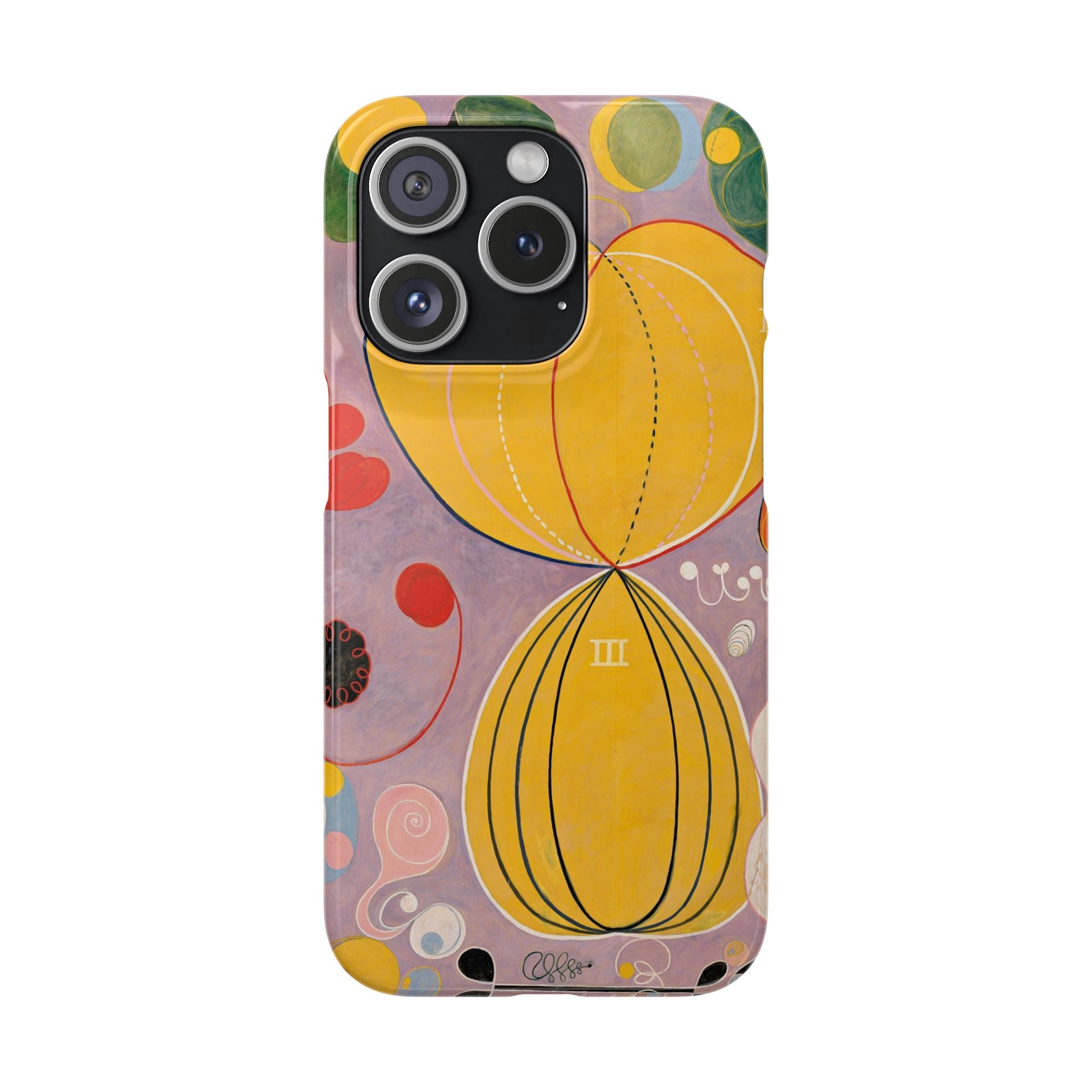 The Ten Largest No. 7, Adulthood by Hilma af Klint - iPhone Slim Case