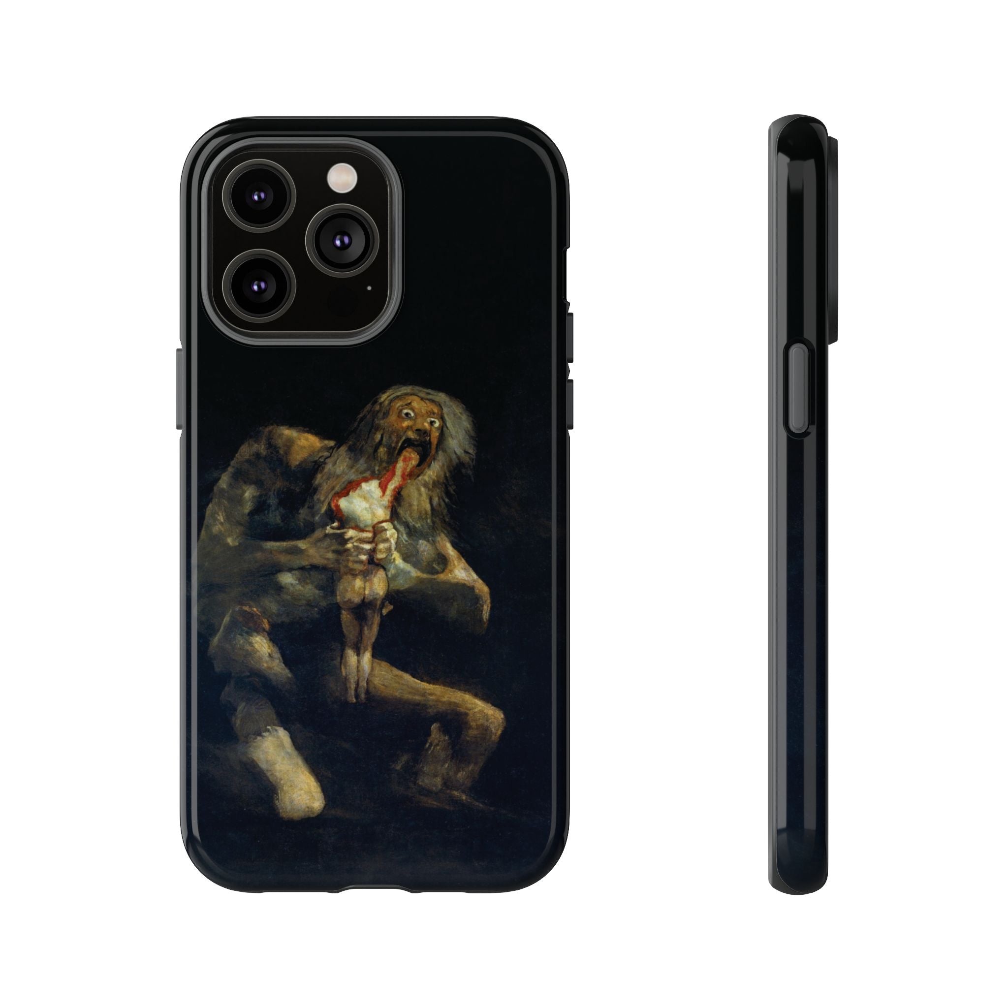 Saturn Devouring His Son by Goya - iPhone Tough Case