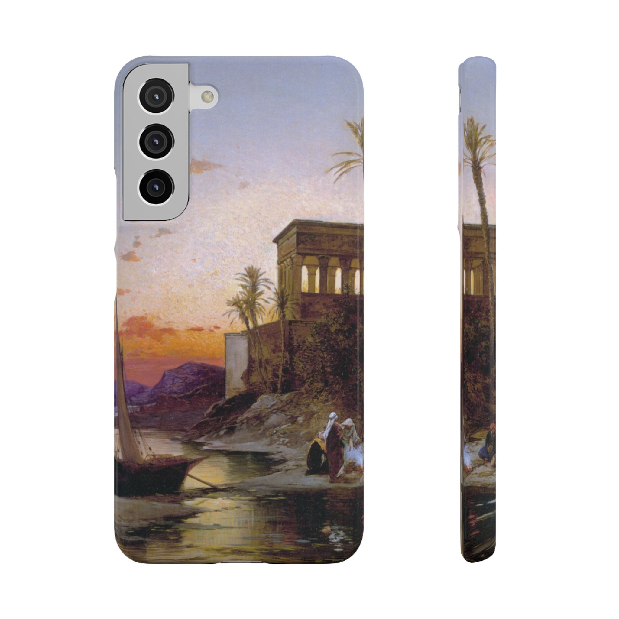 The Kiosk of Trajan by Hermann Corrodi - Samsung Slim Case
