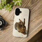 Young Hare by Albrecht Dürer - iPhone Tough Case