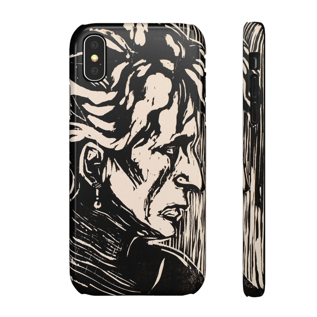 Portrait of an Elderly Lady by Edvard Munch - iPhone Slim Case