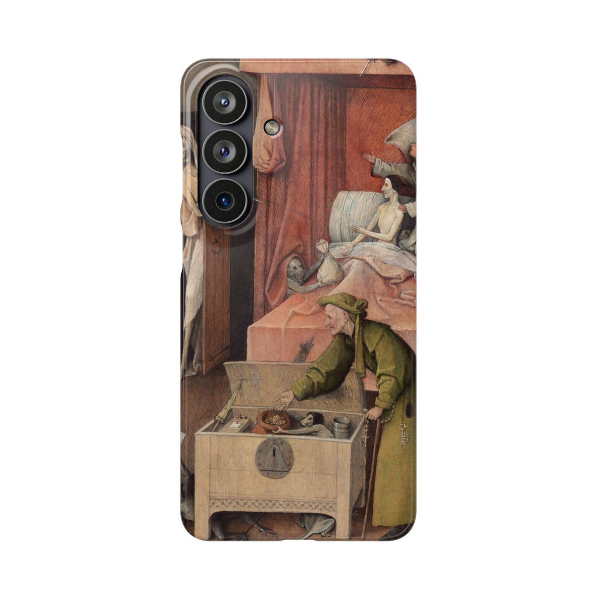 Der Tod des Geizhalses von Hieronymus Bosch – Samsung Slim Case
