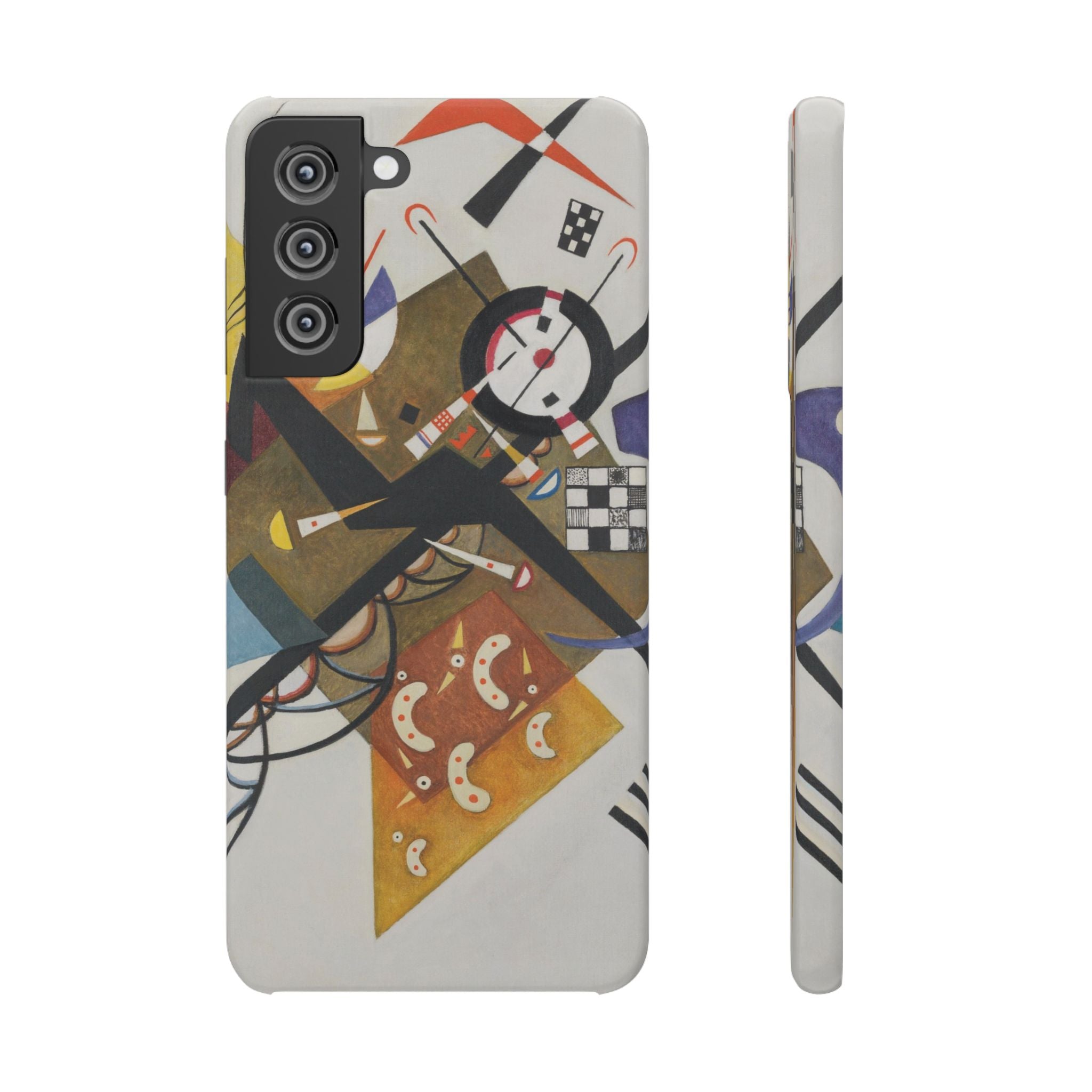 On White II by Vasily Kandinsky - Samsung Slim Case