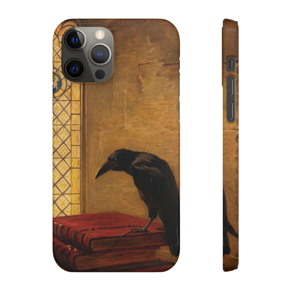 A Saint, from Jackdaw of Rheims by Briton Riviere - iPhone Slim Case