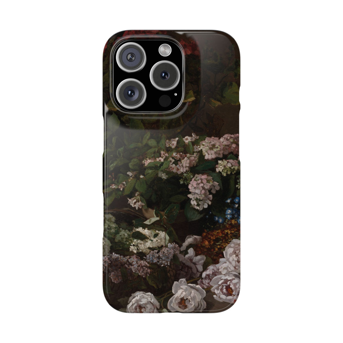 Spring Flowers by Claude Monet - iPhone Slim Case