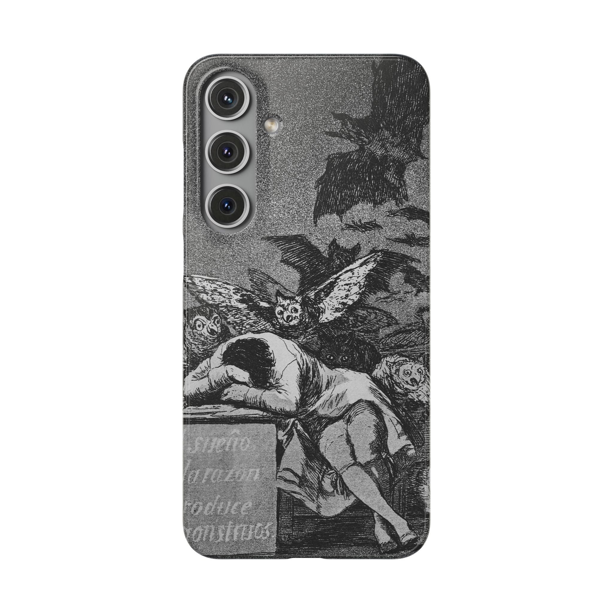 The Sleep of Reason Produces Monsters by Francisco Goya - Samsung Slim Case