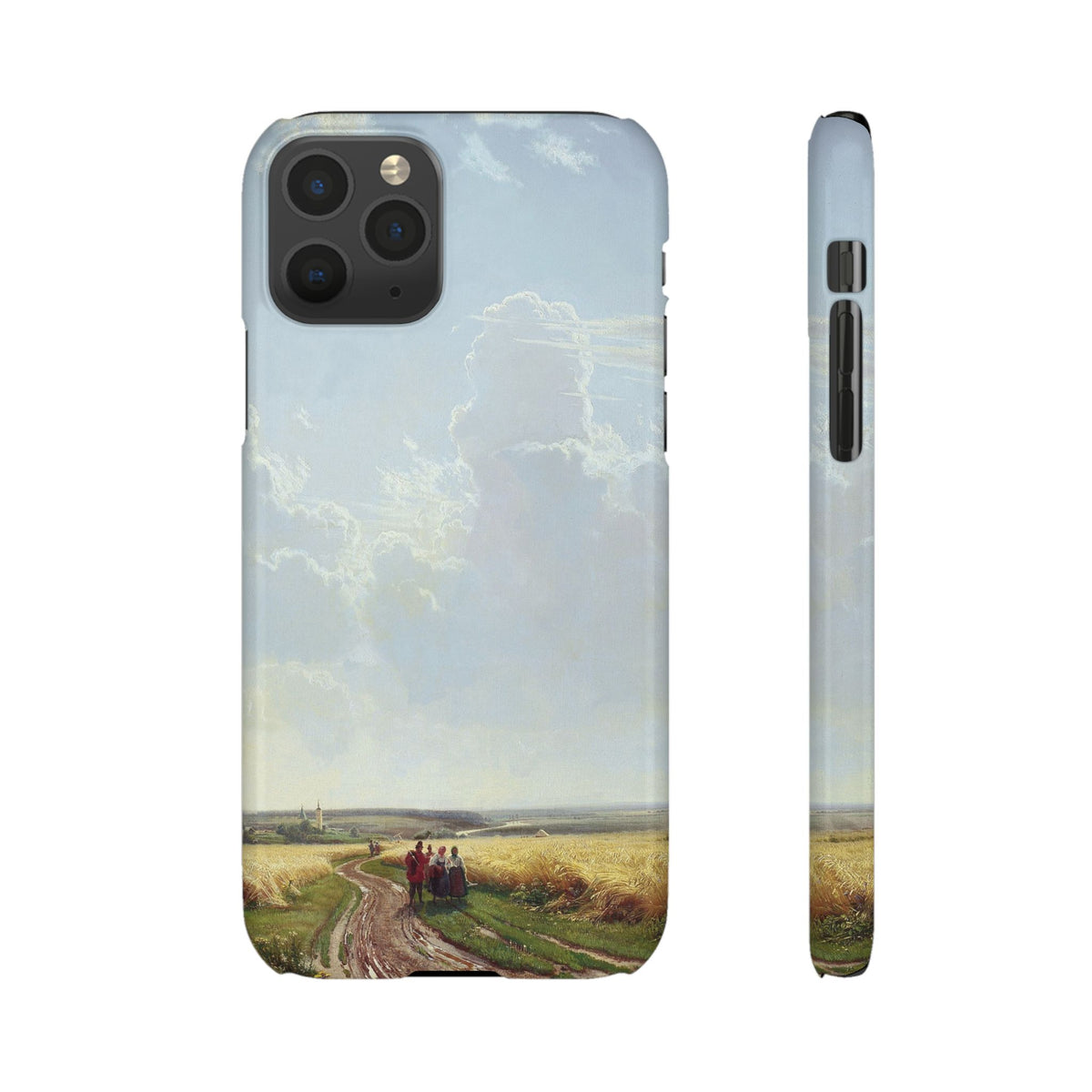 Midday in the Neighbourhood of Moscow by Ivan Ivanovich Shishkin - iPhone Slim Case