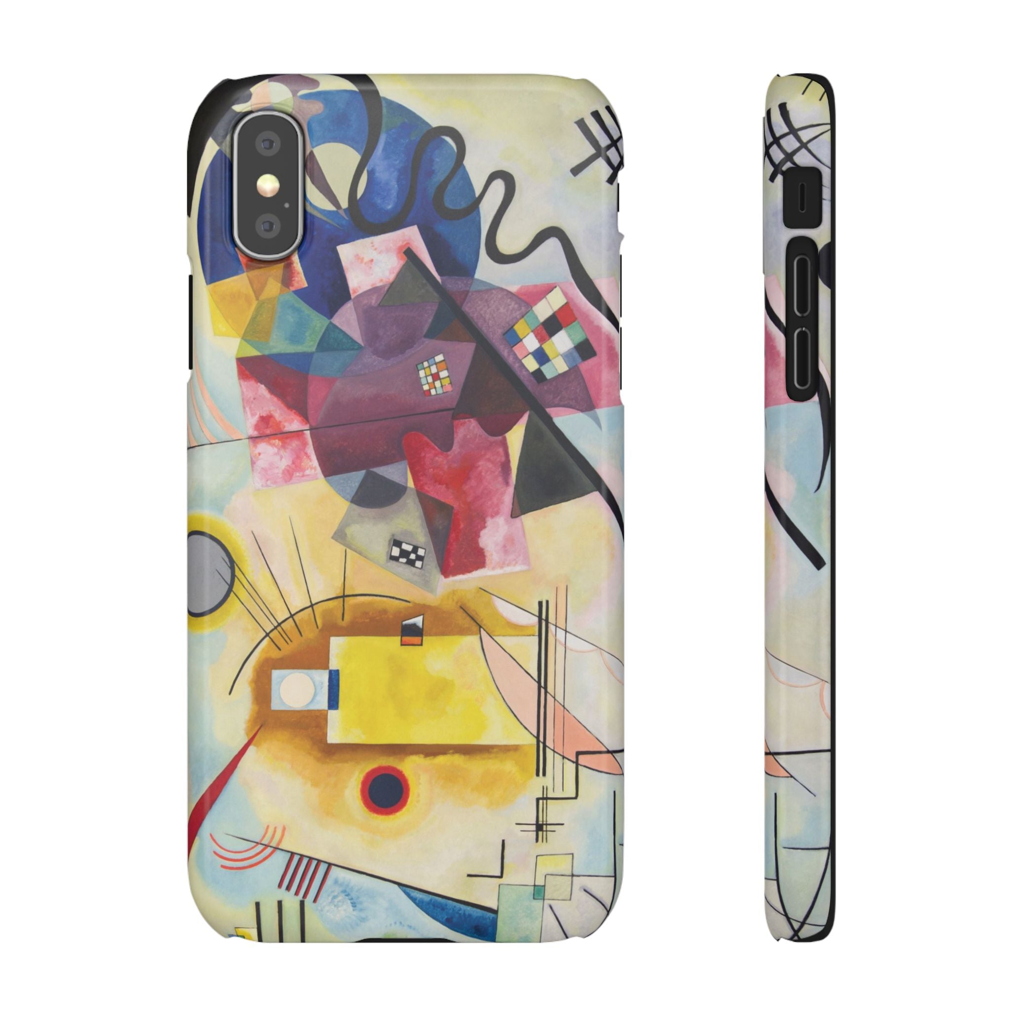 Yellow-Red-Blue by Vasily Kandinsky - iPhone Slim Case