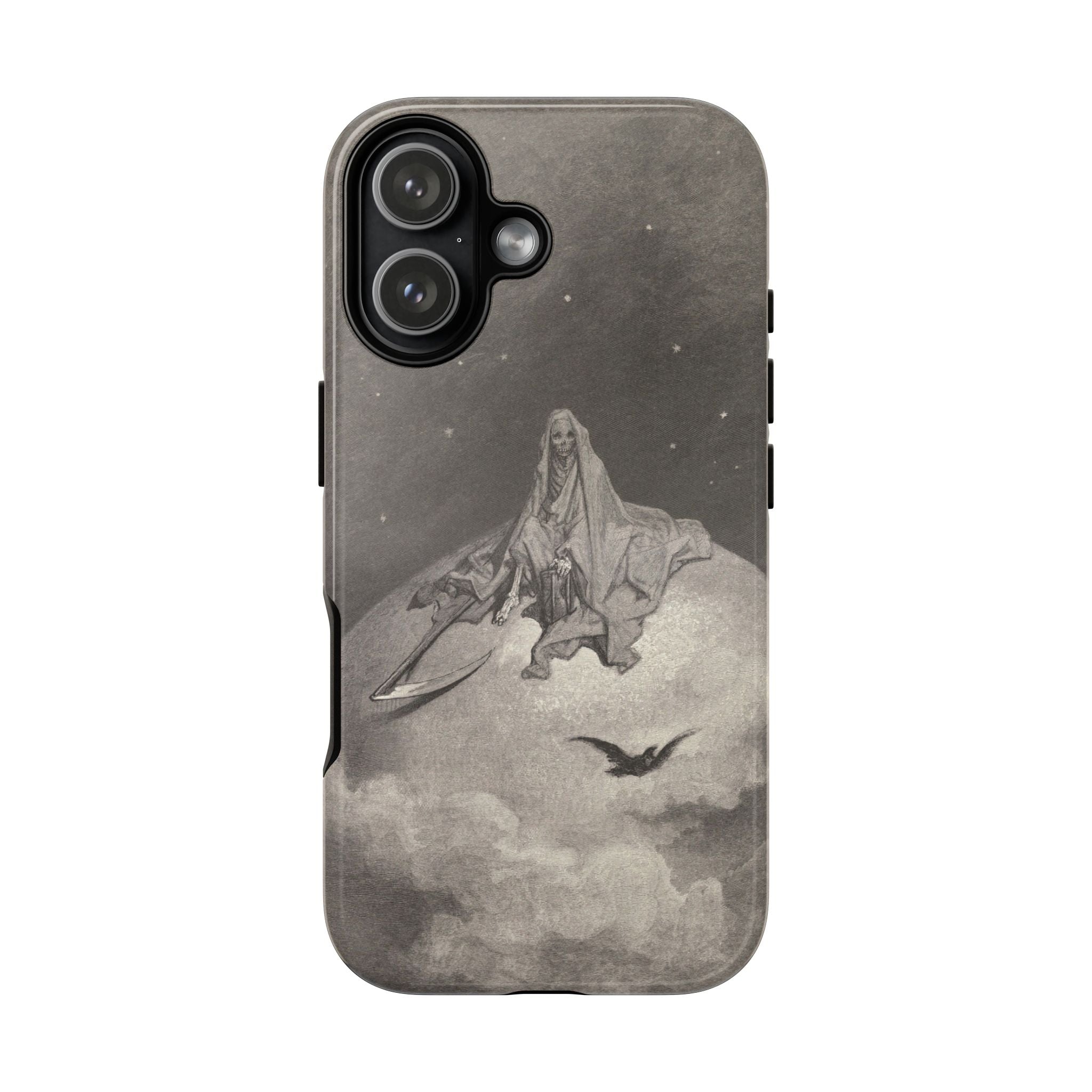 Doubting, dreaming dreams no mortal ever dared to dream before by Gustave Doré - iPhone Tough Case