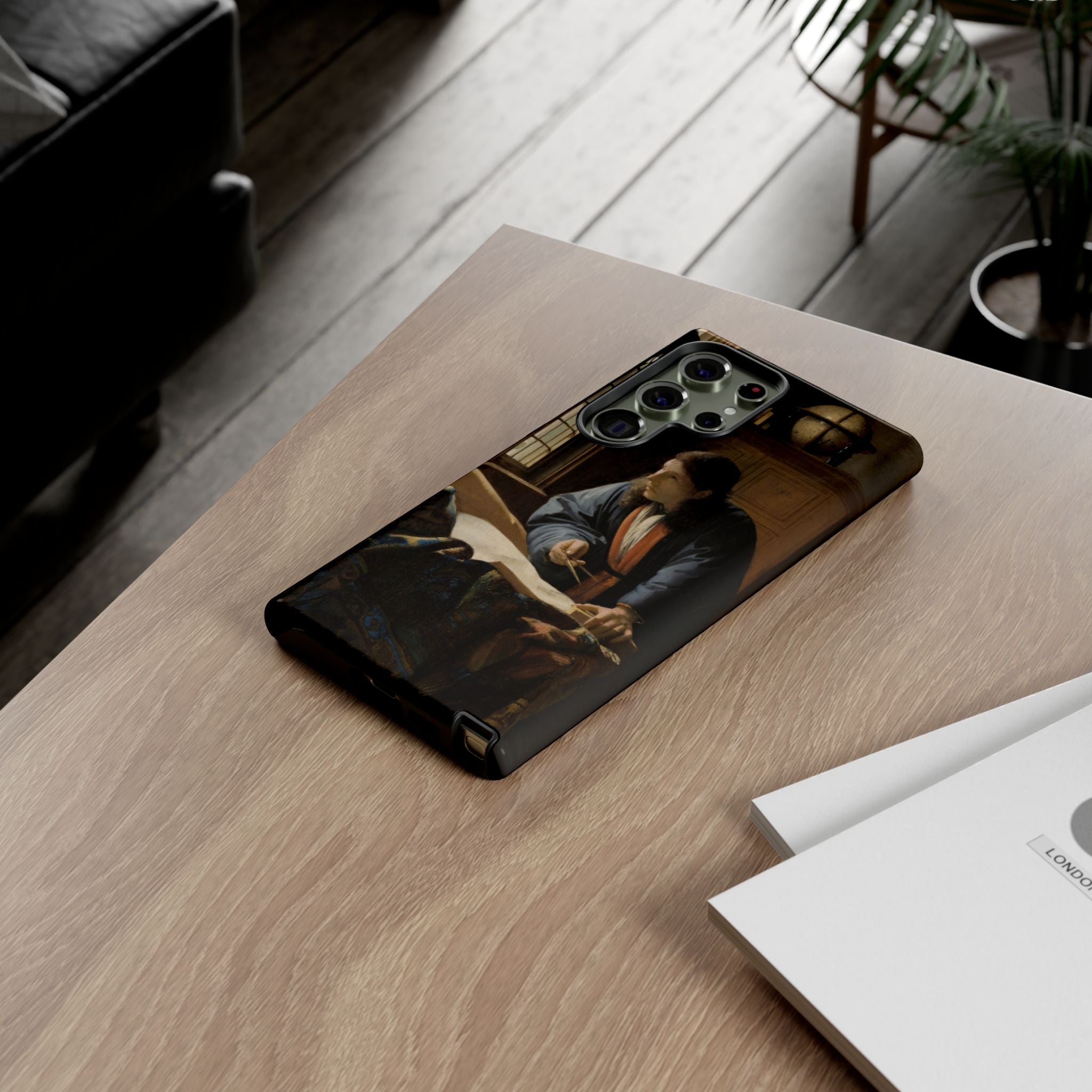The Geographer by Johannes Vermeer - Samsung Tough Case