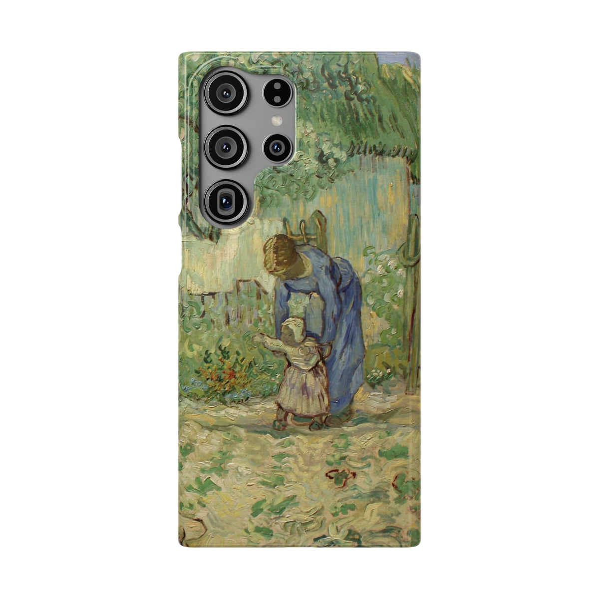 First Steps after Millet by Vincent van Gogh - Samsung Slim Case
