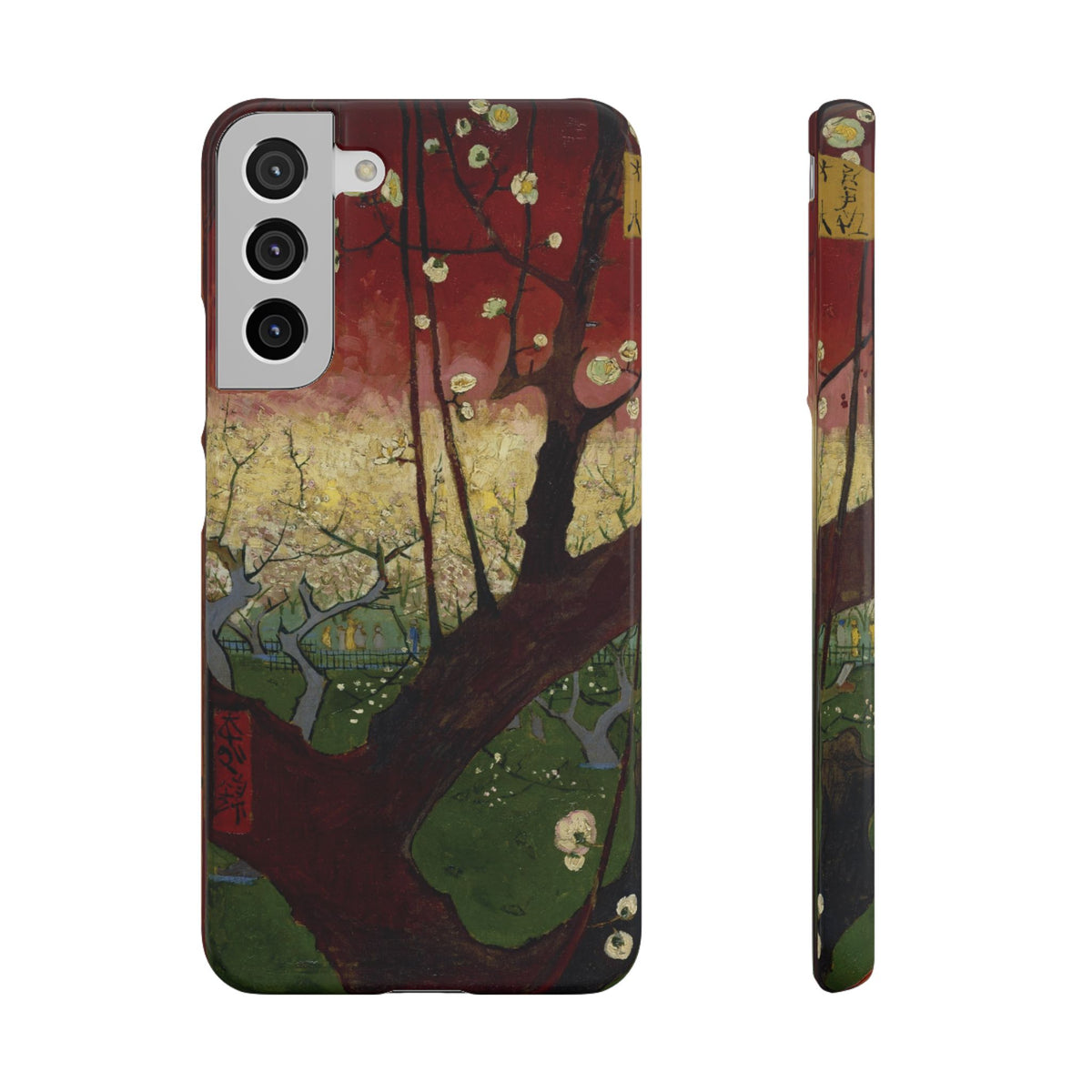 Flowering Plum Tree after Hiroshige by Vincent van Gogh - Samsung Slim Case