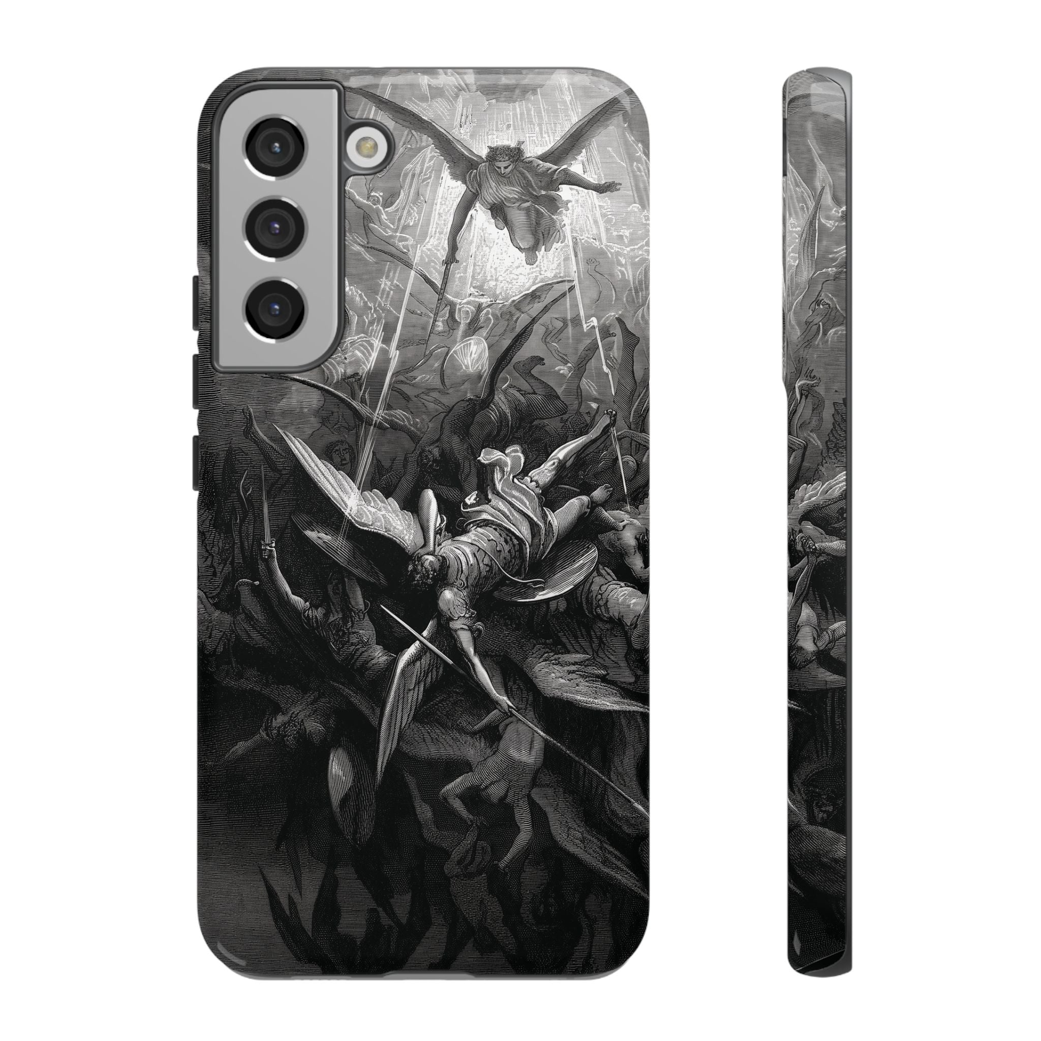 Paradise Lost | The Battle in Heaven by Gustave Doré - Samsung Tough Case