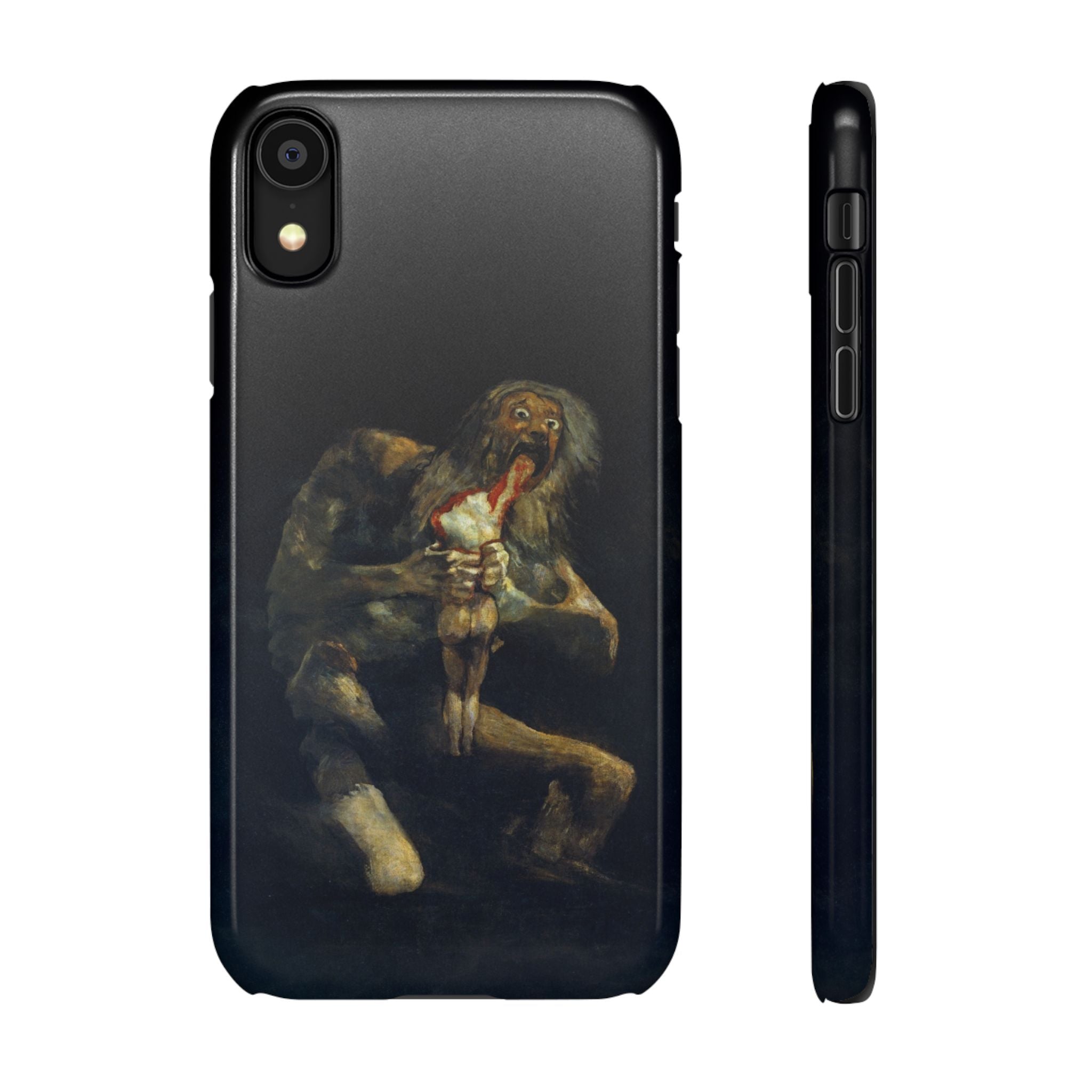 Saturn Devouring His Son by Goya - iPhone Slim Case