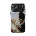 Skeleton Arresting Masqueraders by James Ensor - iPhone Tough Case