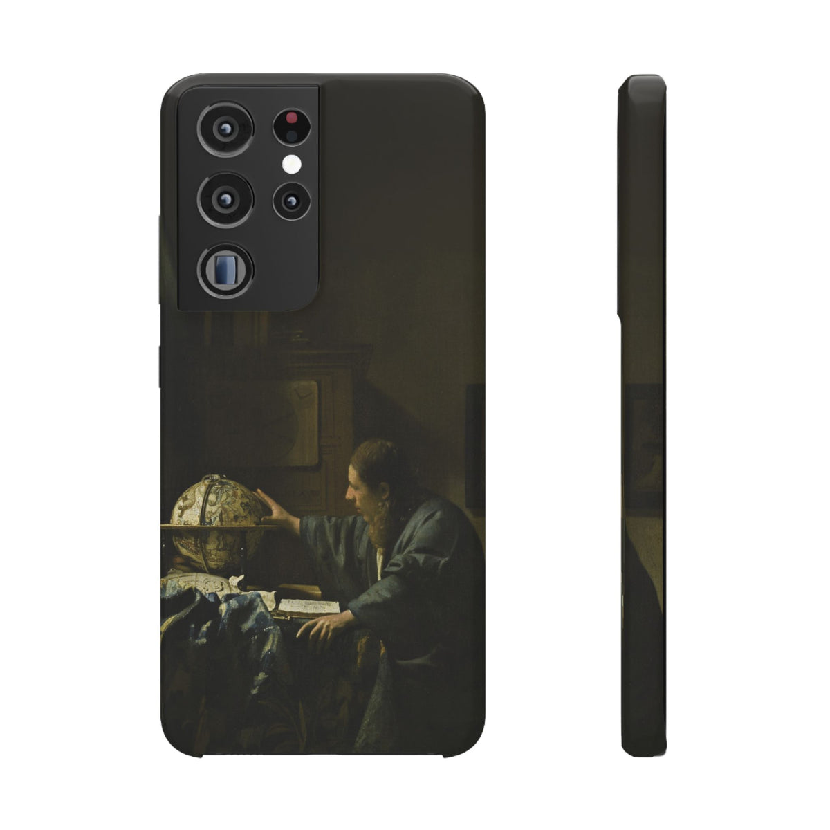The Astronomer by Johannes Vermeer - Samsung Slim Case