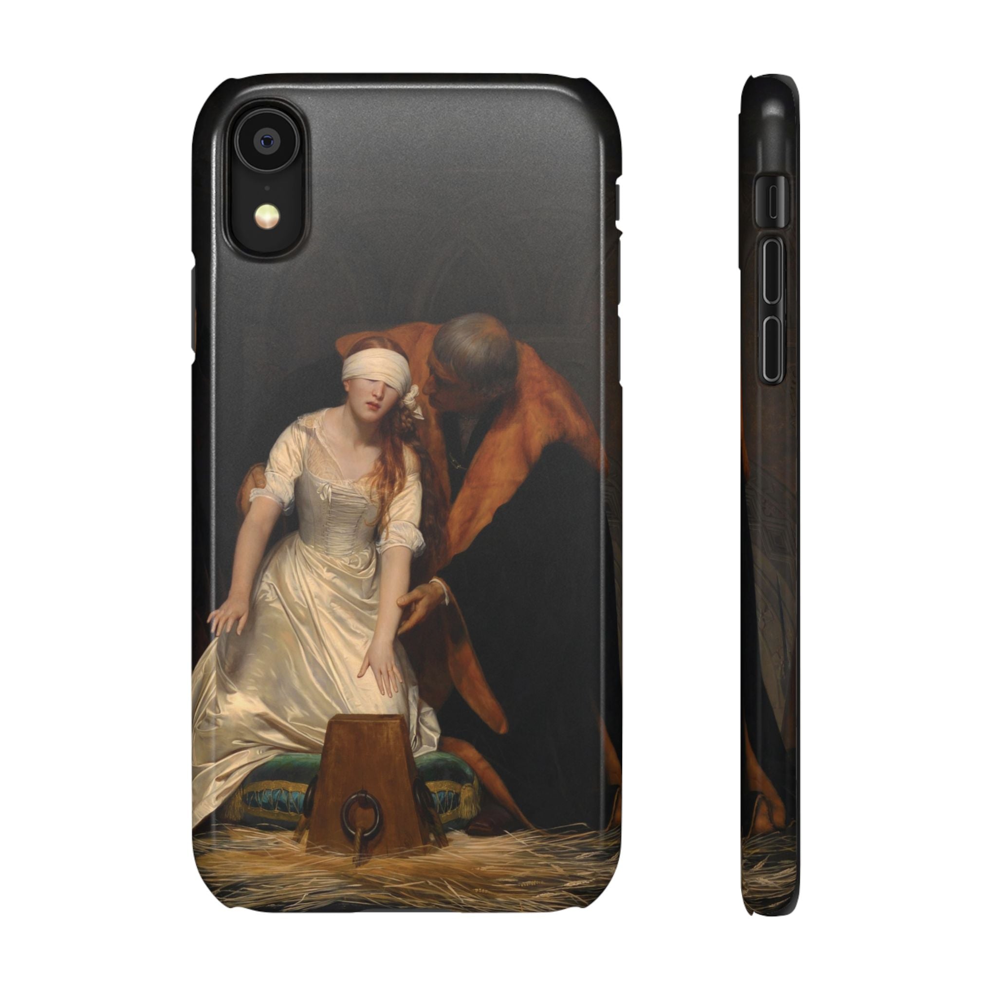 The Execution of Lady Jane Grey by Paul Delaroche - iPhone Slim Case