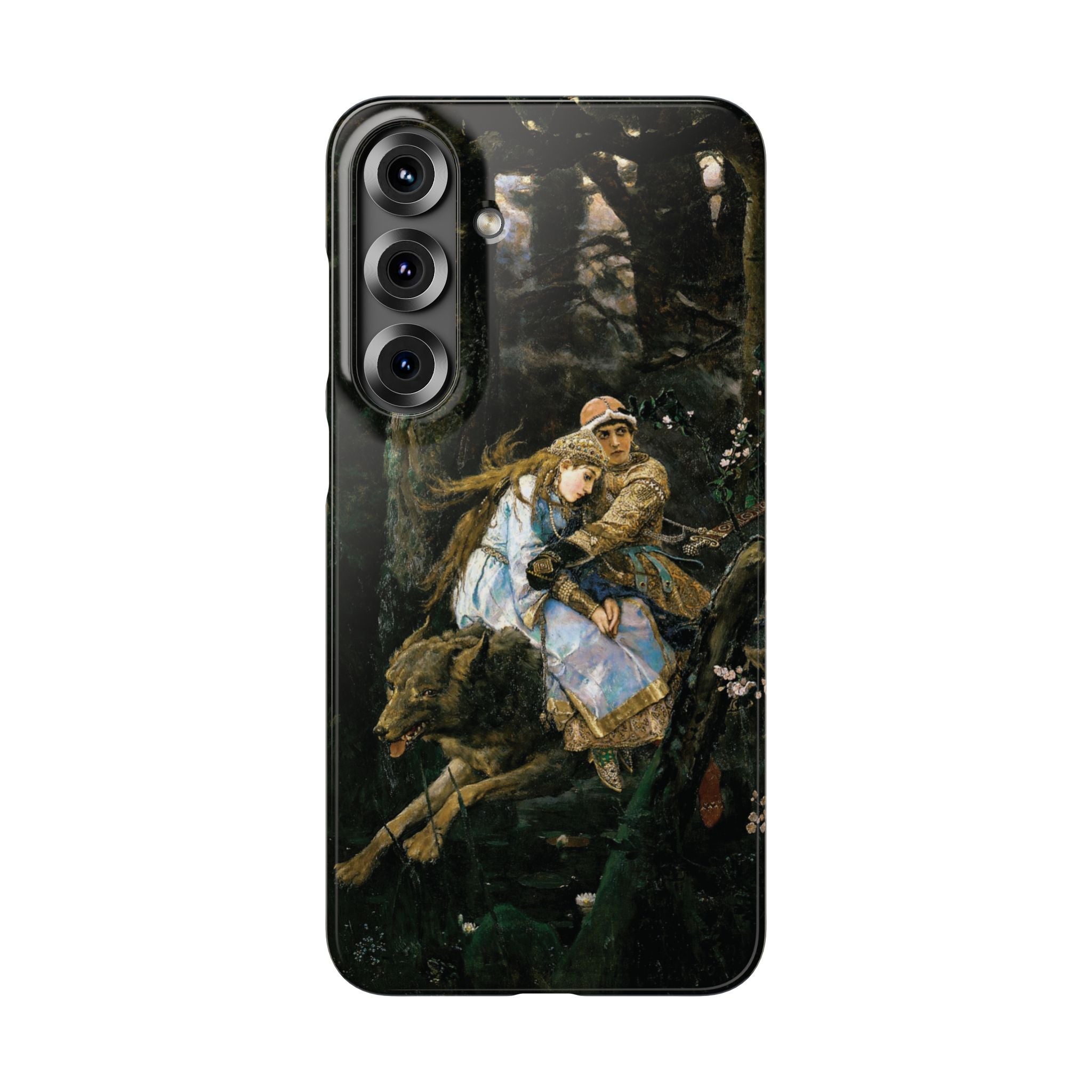 Ivan Tsarevich Riding the Grey Wolf by Viktor Vasnetsov - Samsung Slim Case