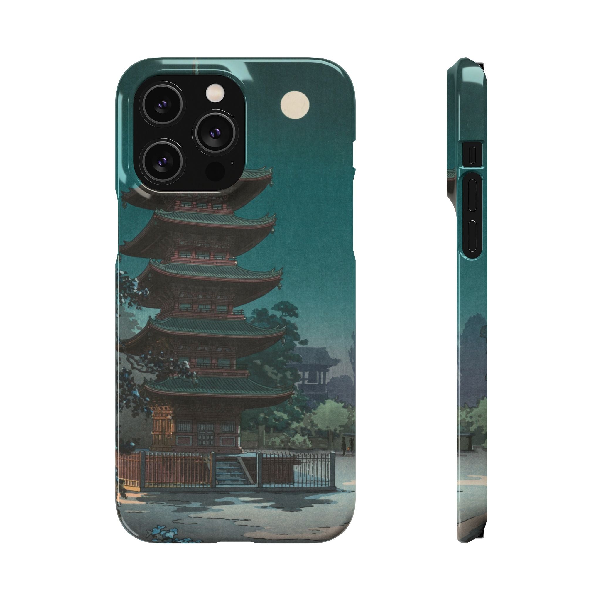 Asakusa Kinryuzan Temple by Tsuchiya Koitsu - iPhone Slim Case