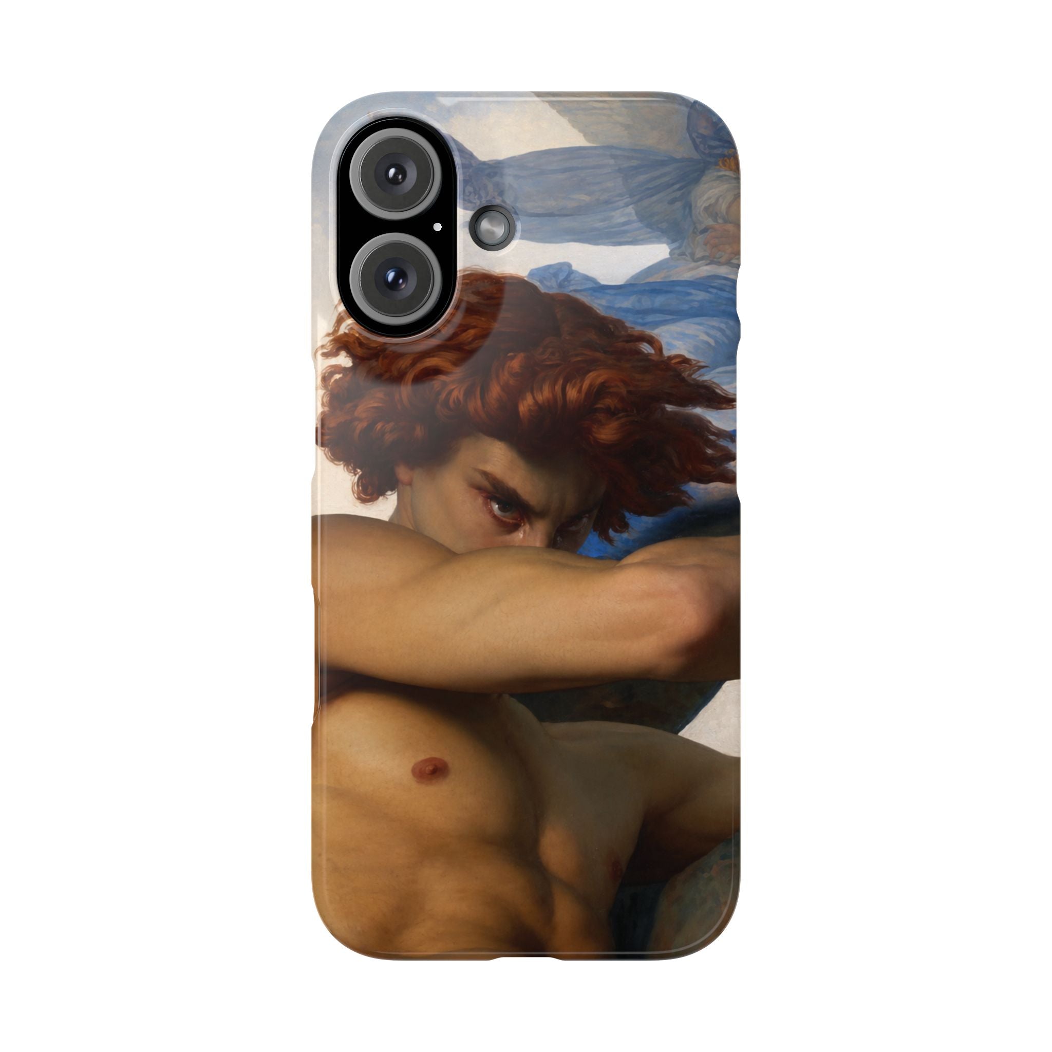 Fallen Angel by Alexandre Cabanel - iPhone Slim Case