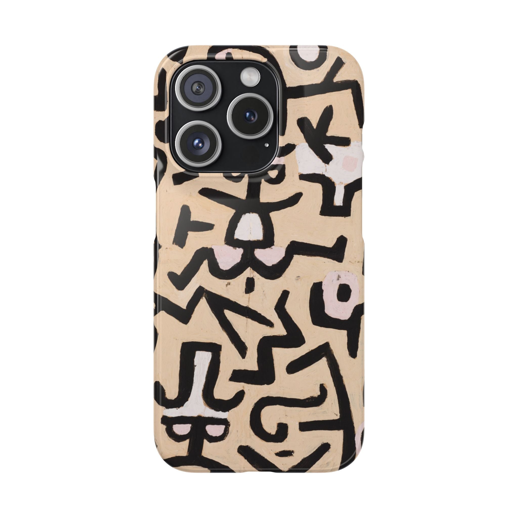 Comedians' Handbill by Paul Klee - iPhone Slim Case
