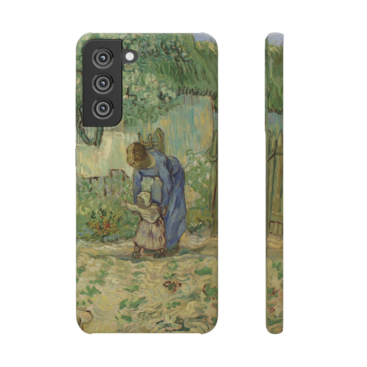 First Steps after Millet by Vincent van Gogh - Samsung Slim Case