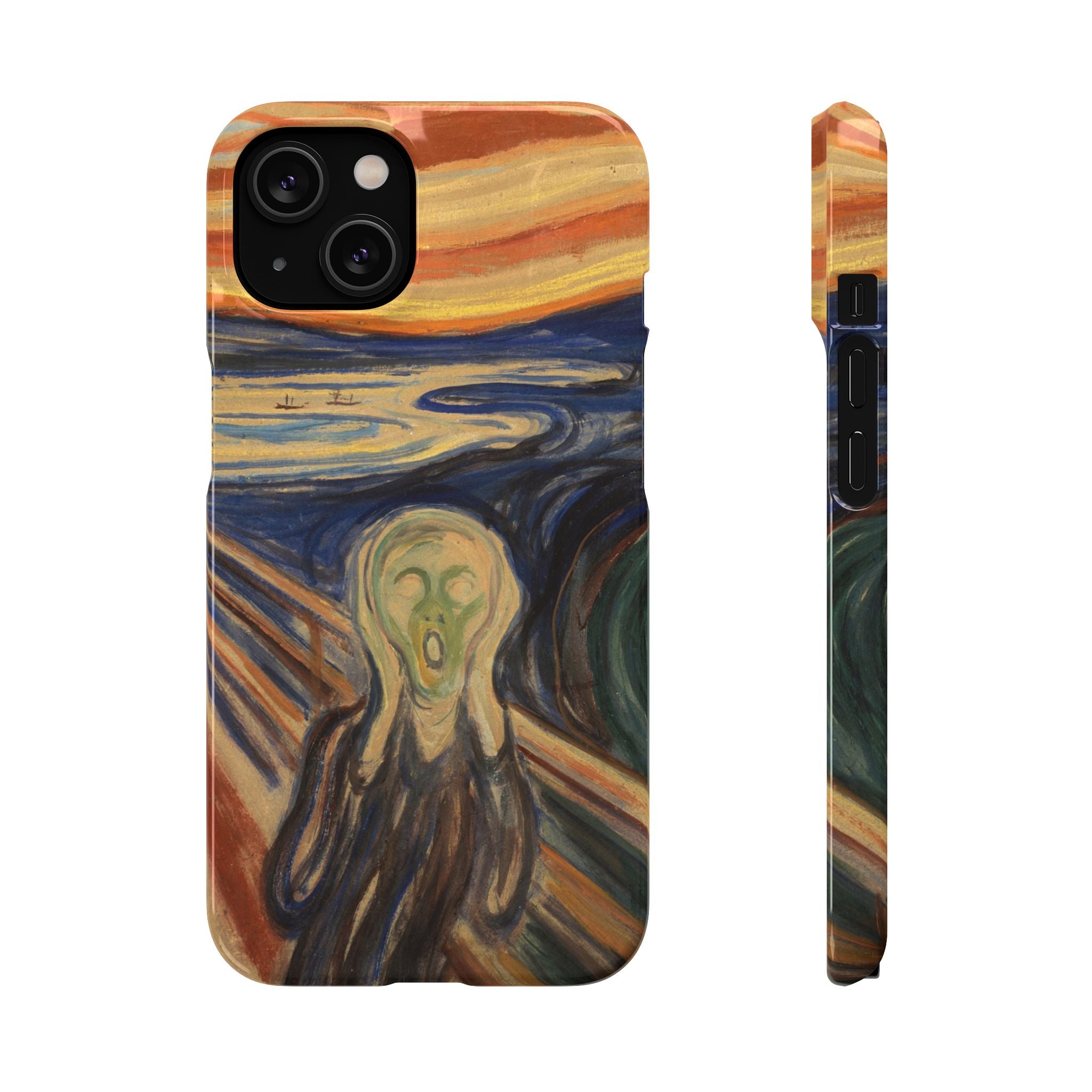 The scream by Edvard Munch - iPhone Slim Case
