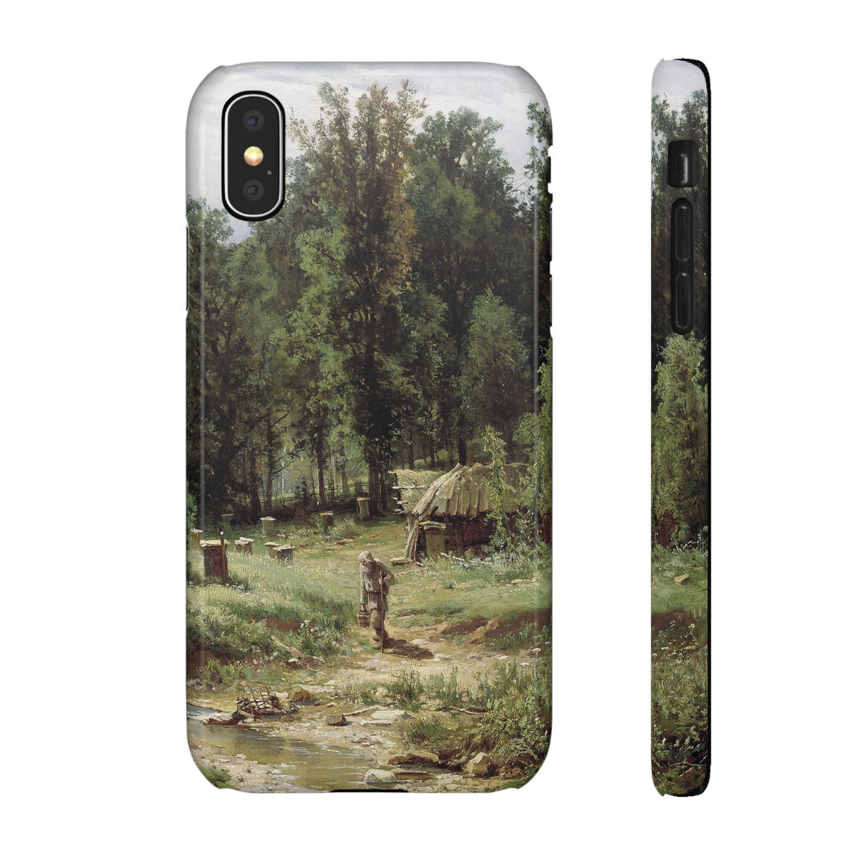 An Apiary in the Forest by Ivan Ivanovich Shishkin - iPhone Slim Case