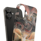 The Great Red Dragon and the Woman Clothed with the Sun by William Blake - iPhone Slim Case