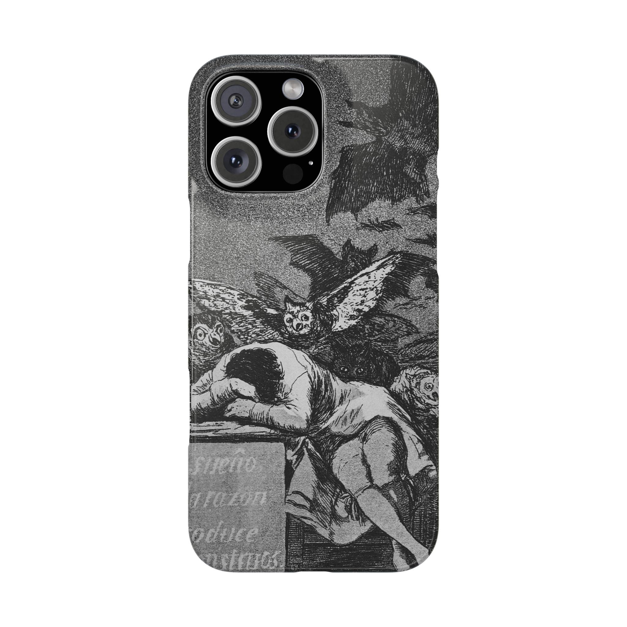 The Sleep of Reason by Goya - iPhone Slim Case