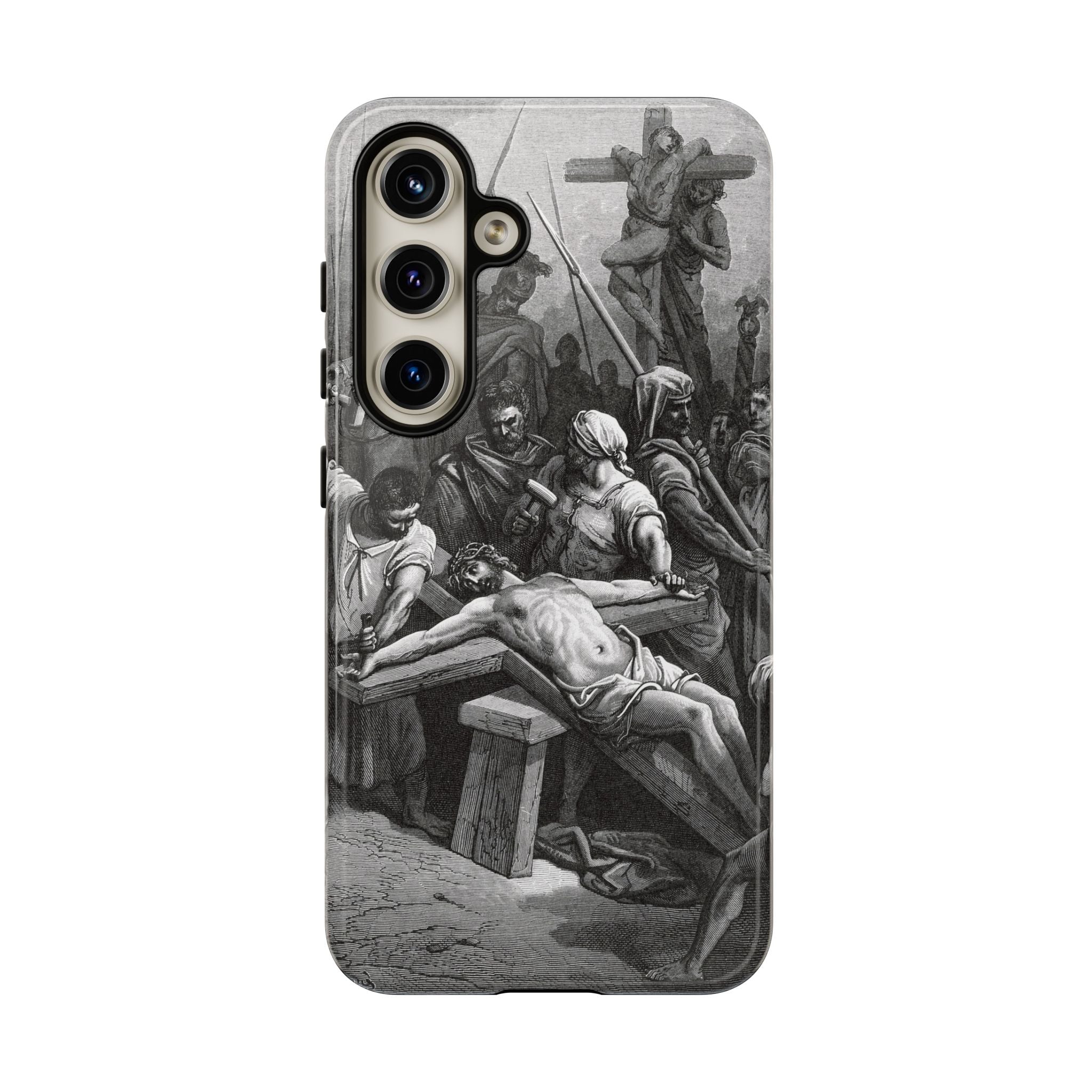 Crucifixion of Jesus by Gustave Doré - Samsung Tough Case
