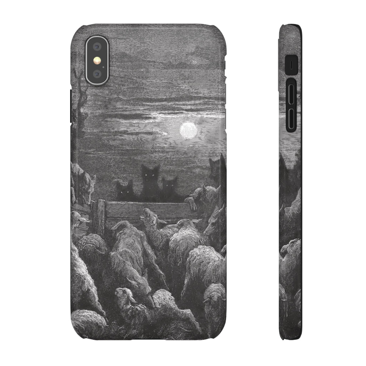 The Wolves and The Sheep by Gustave Dore - iPhone Slim Case