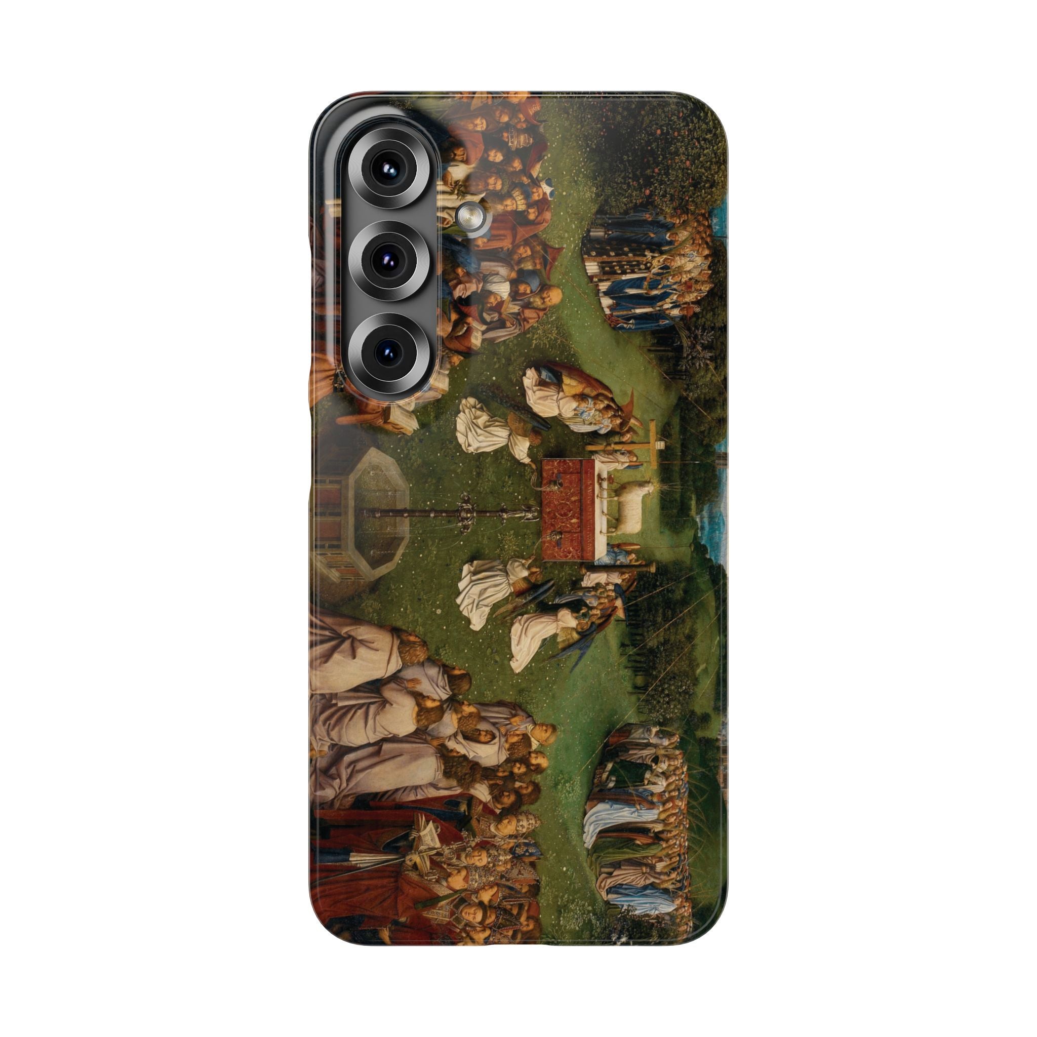 Adoration of the Lamb from the Ghent Altarpiece by Hubert van Eyck - Samsung Slim Case