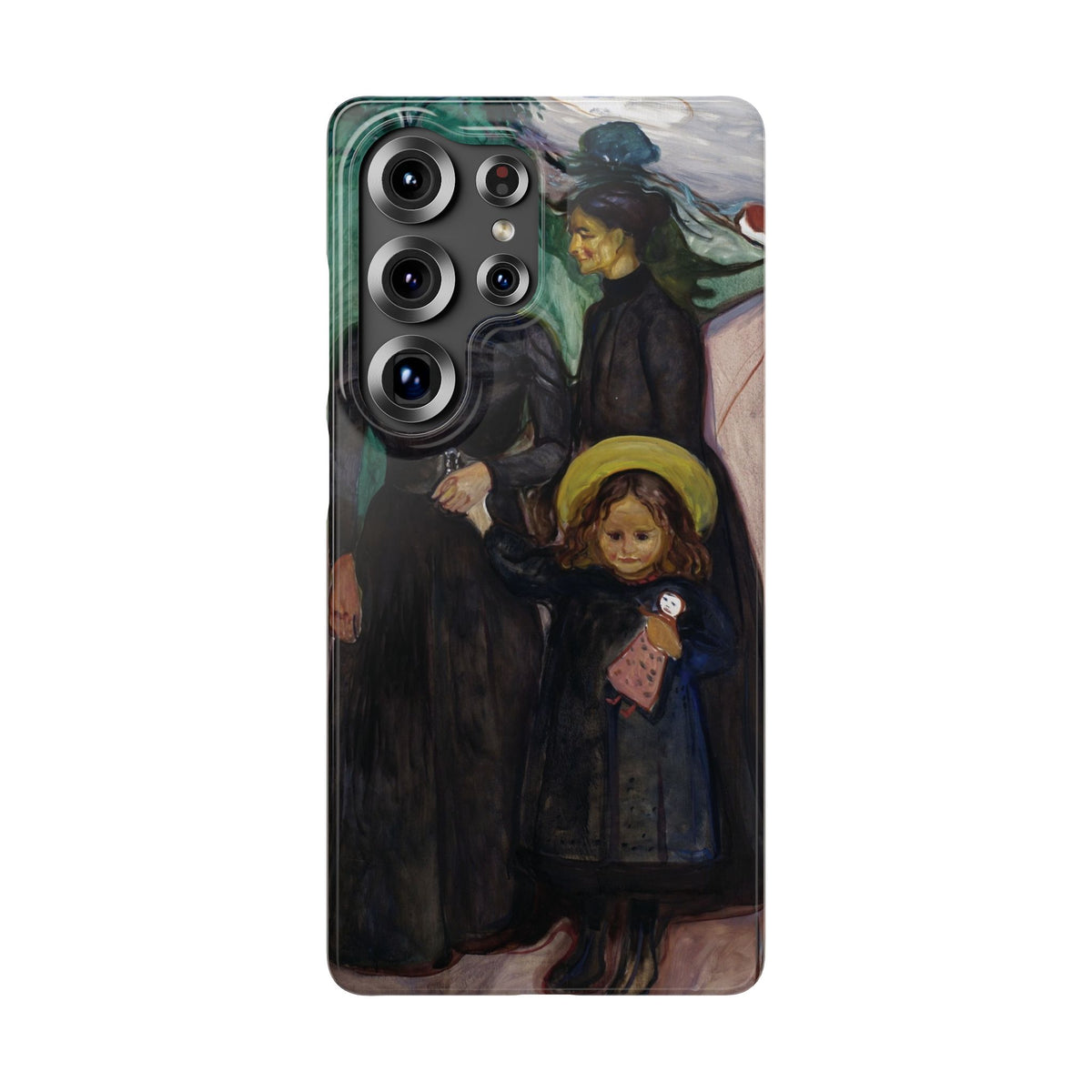 The Family by Edvard Munch - Samsung Slim Case