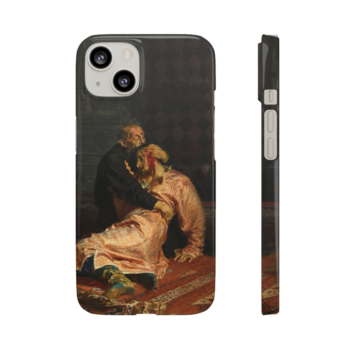 Ivan the Terrible and His Son by Ilya Repin - iPhone Slim Case