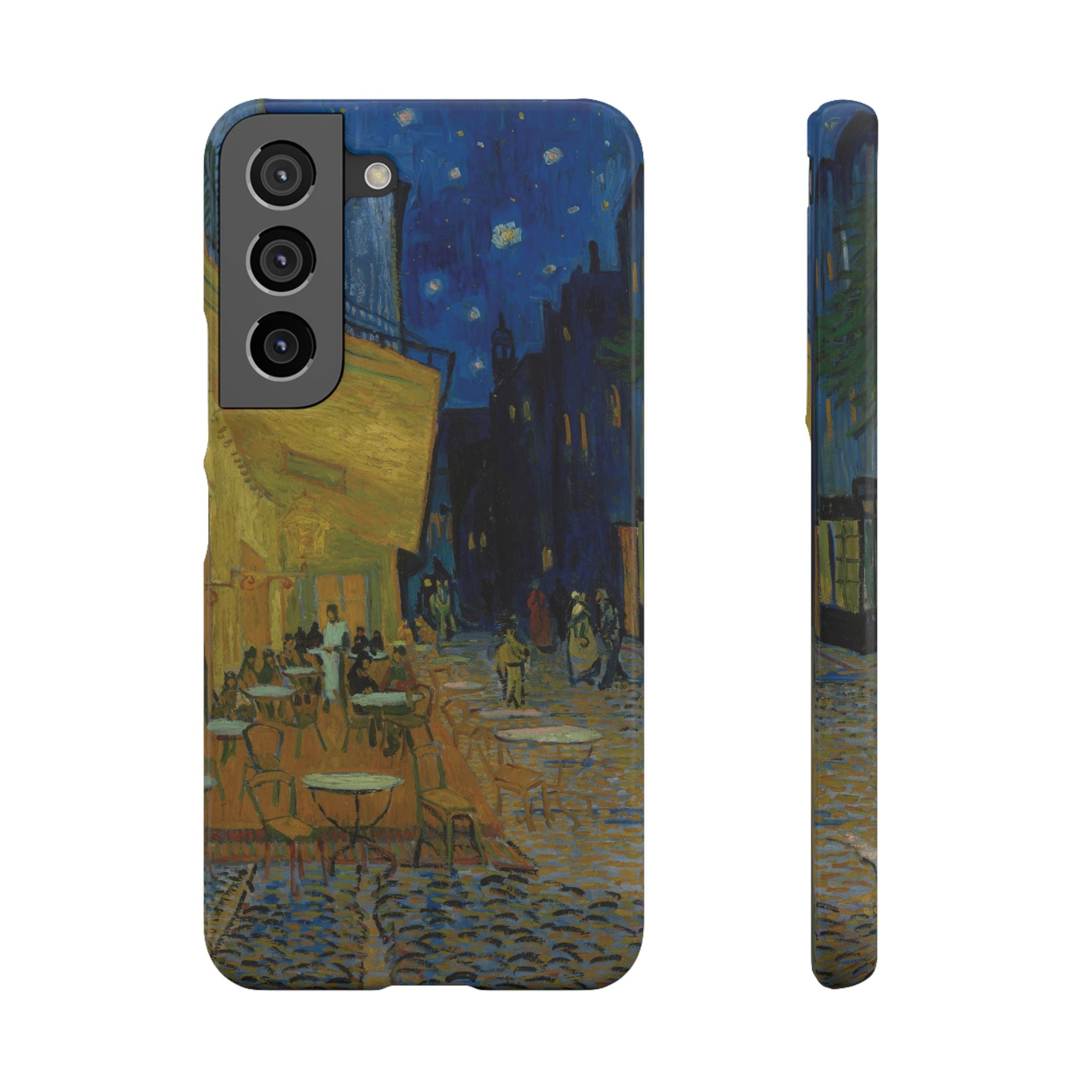 Café Terrace at Night by Vincent van Gogh - Samsung Slim Case