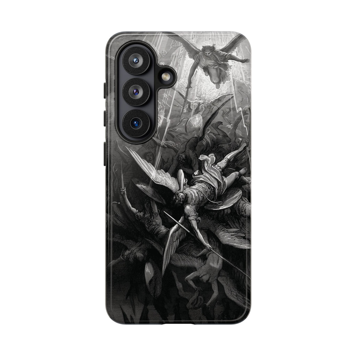 Paradise Lost | The Battle in Heaven von Gustave Doré - Samsung Tough Case