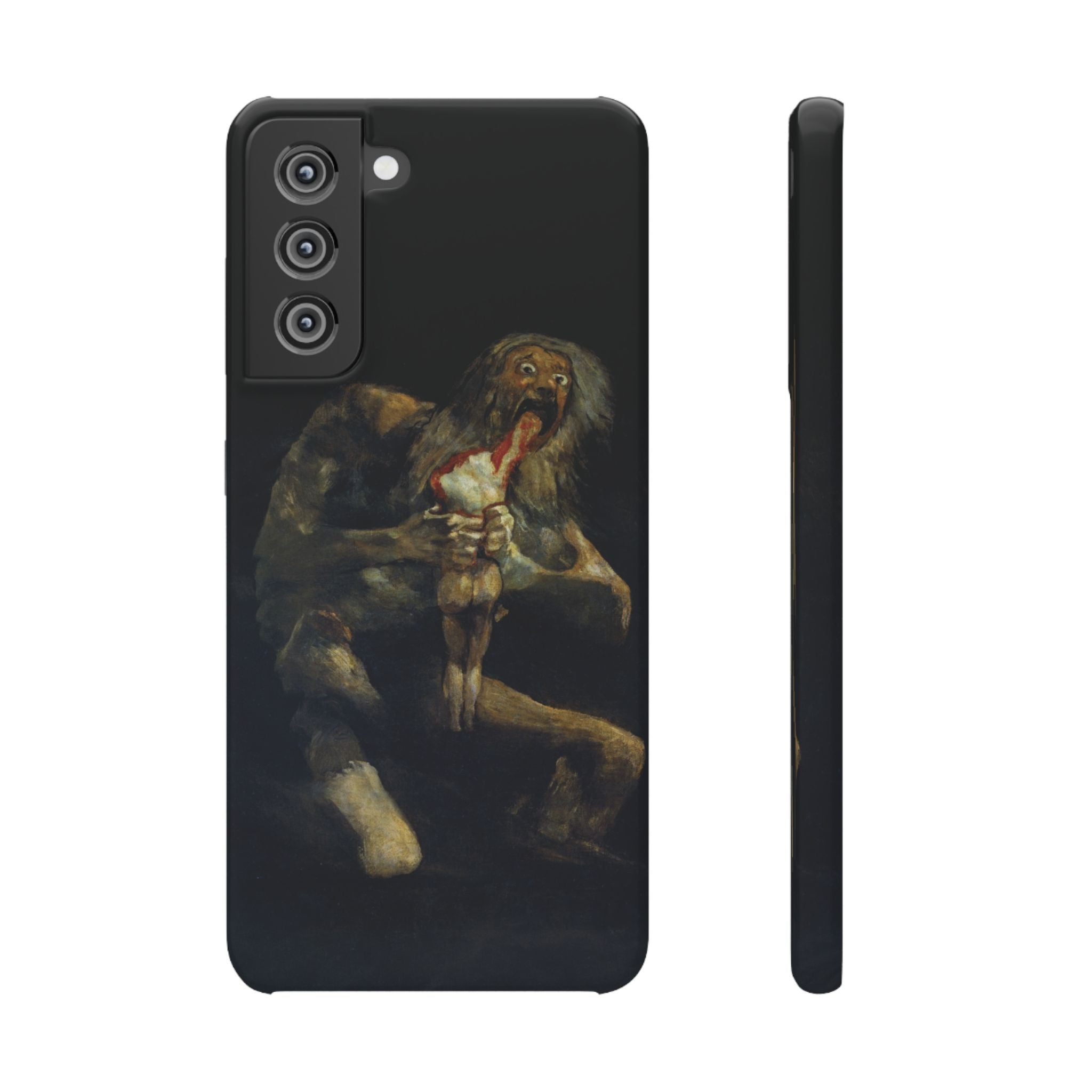 Saturn Devouring His Son by Goya - Samsung Slim Case