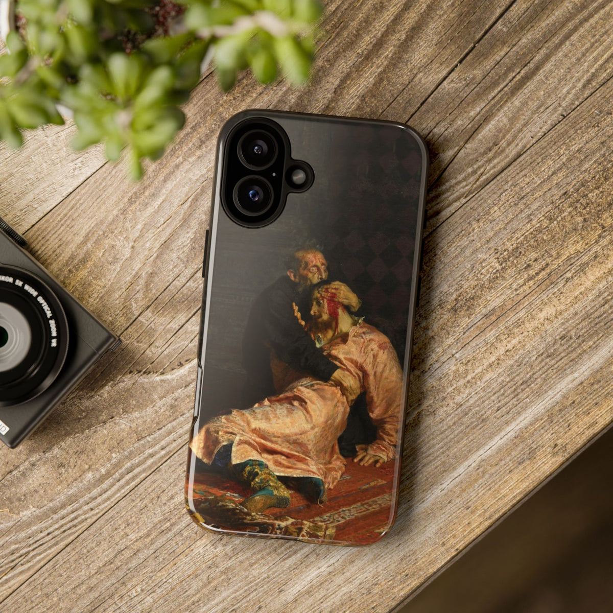 Ivan the Terrible and His Son by Ilya Repin - iPhone Tough Case