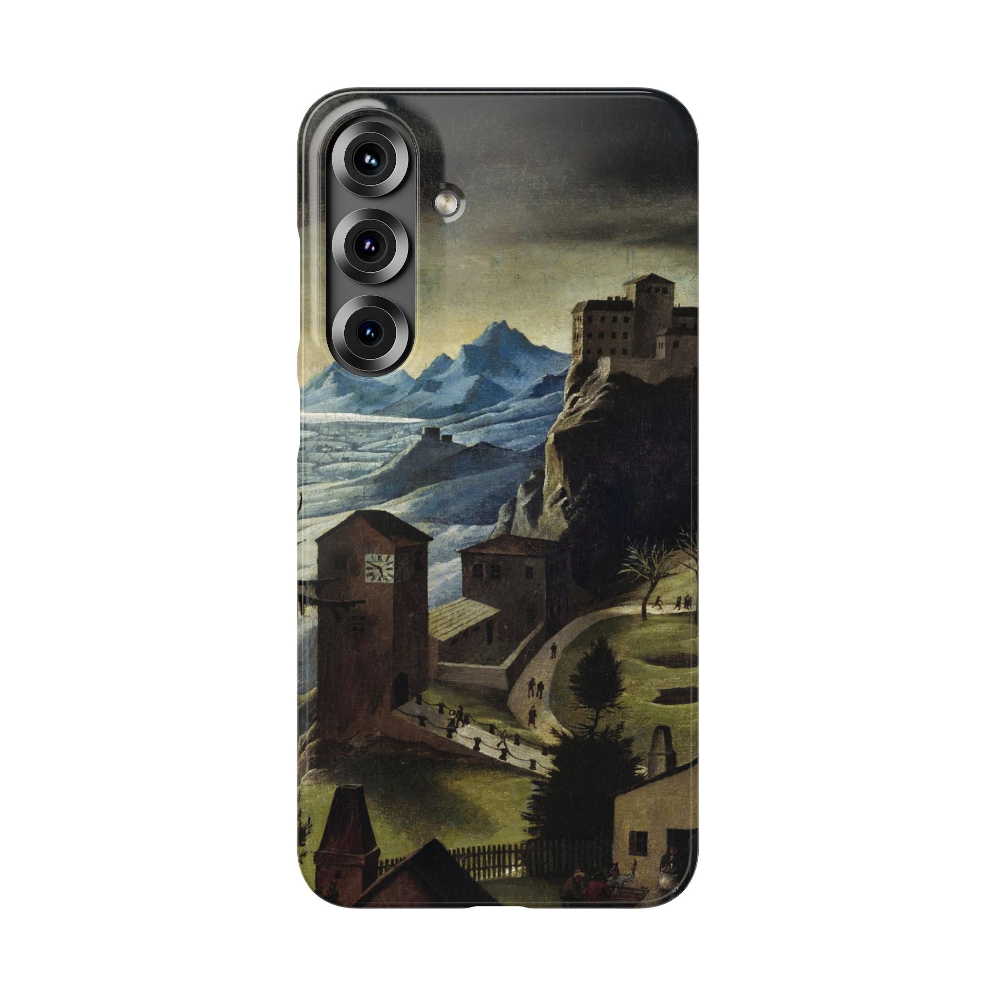 Landschaft mit Burg by Franz Sedlacek - Samsung Slim Case