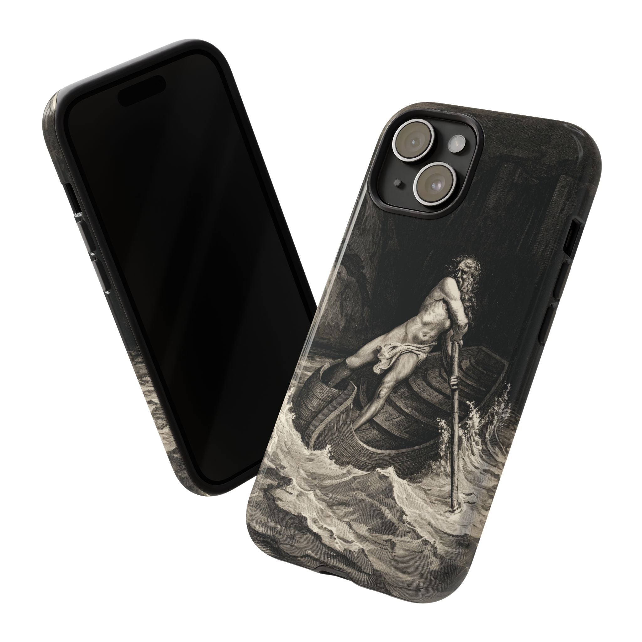 Canto III - Charon by Gustave Doré - iPhone Tough Case