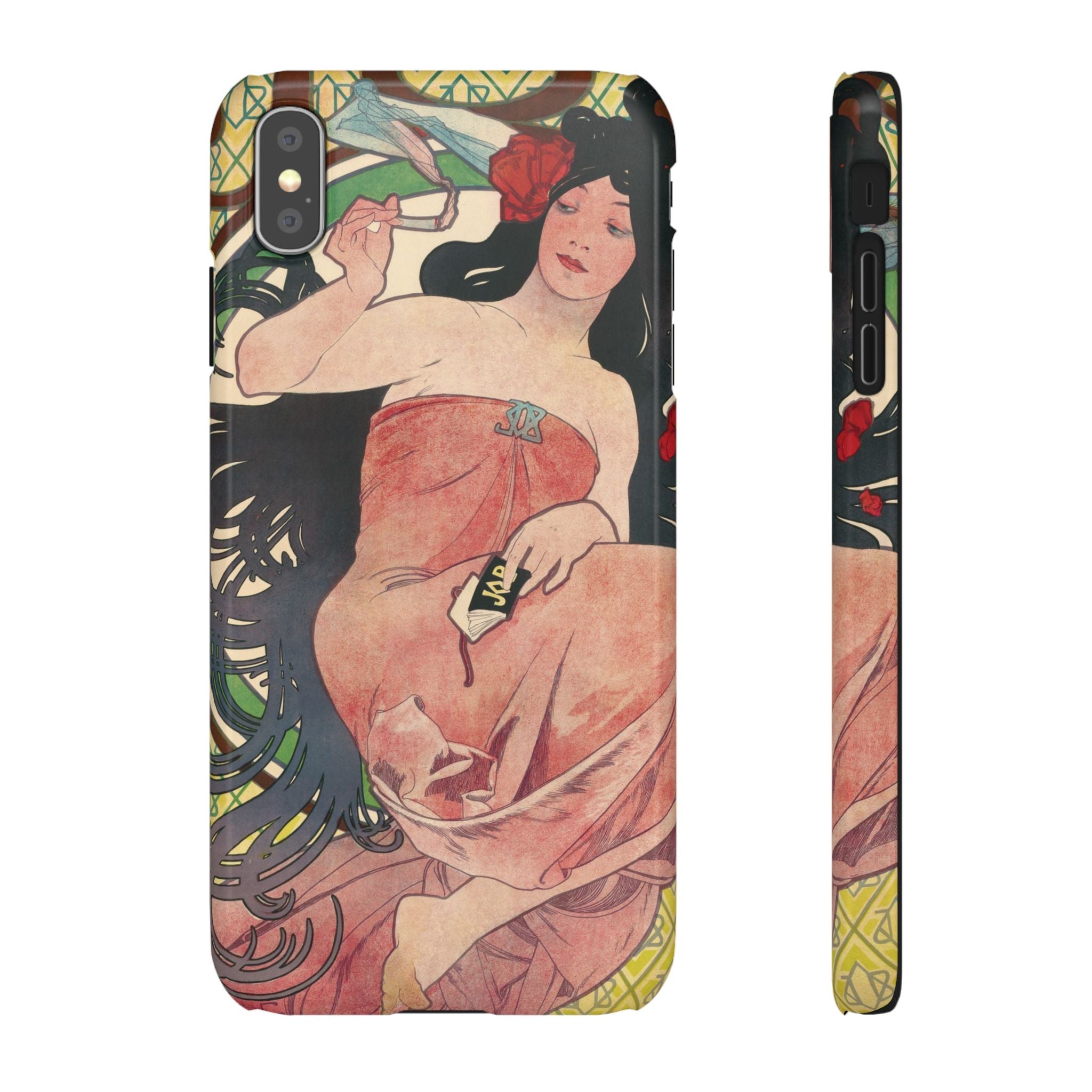 JOB by Alphonse Mucha - iPhone Slim Case