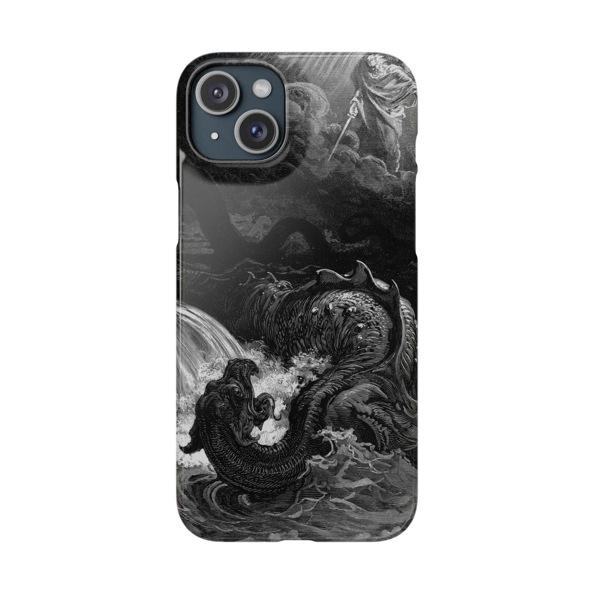 The Destruction of Leviathan by Gustave Doré - iPhone Slim Case